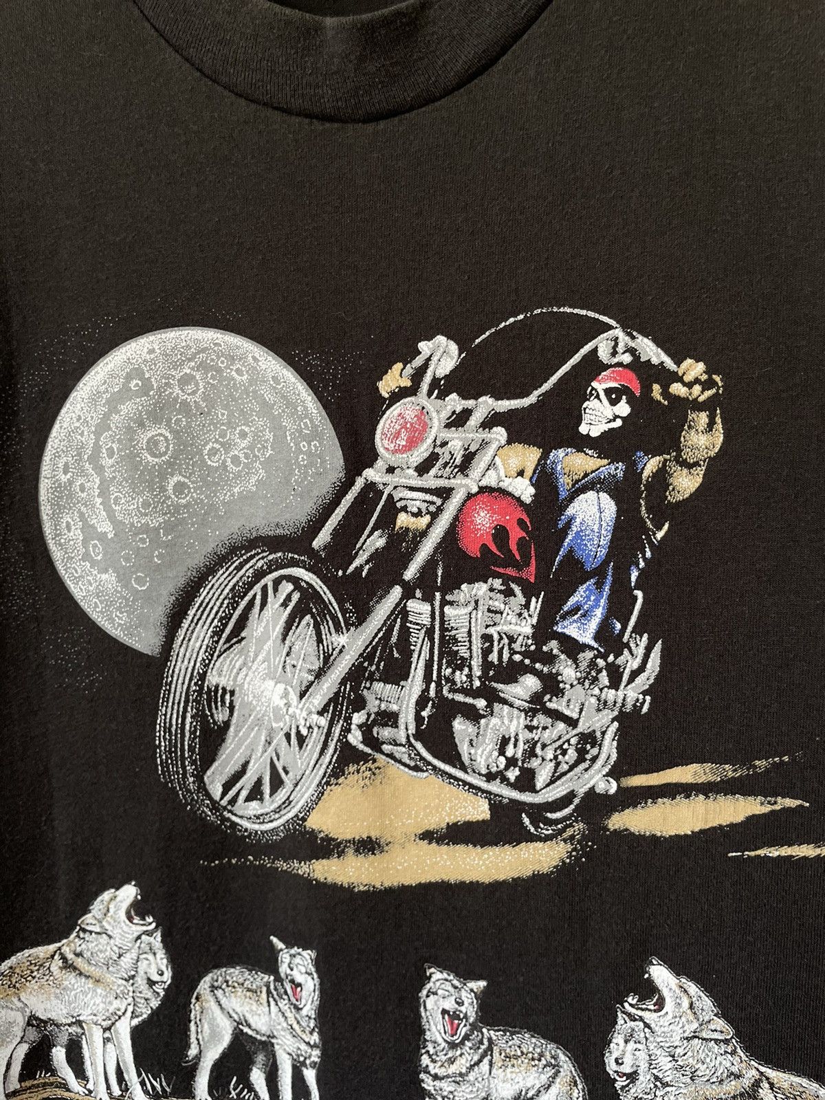 Other Vintage 90s Support Your Local Loners Biker tee Size US L / EU 52-54 / 3 - 4 Thumbnail