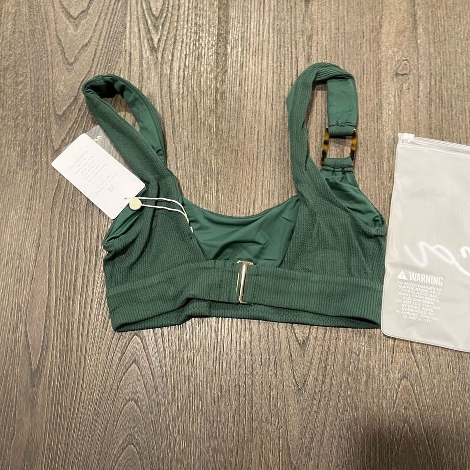 Vintage Toluca NWT Clara Scoop Bikini Top Palm Size XS/Small Size XS / US 0-2 / IT 36-38 - 2 Thumbnail