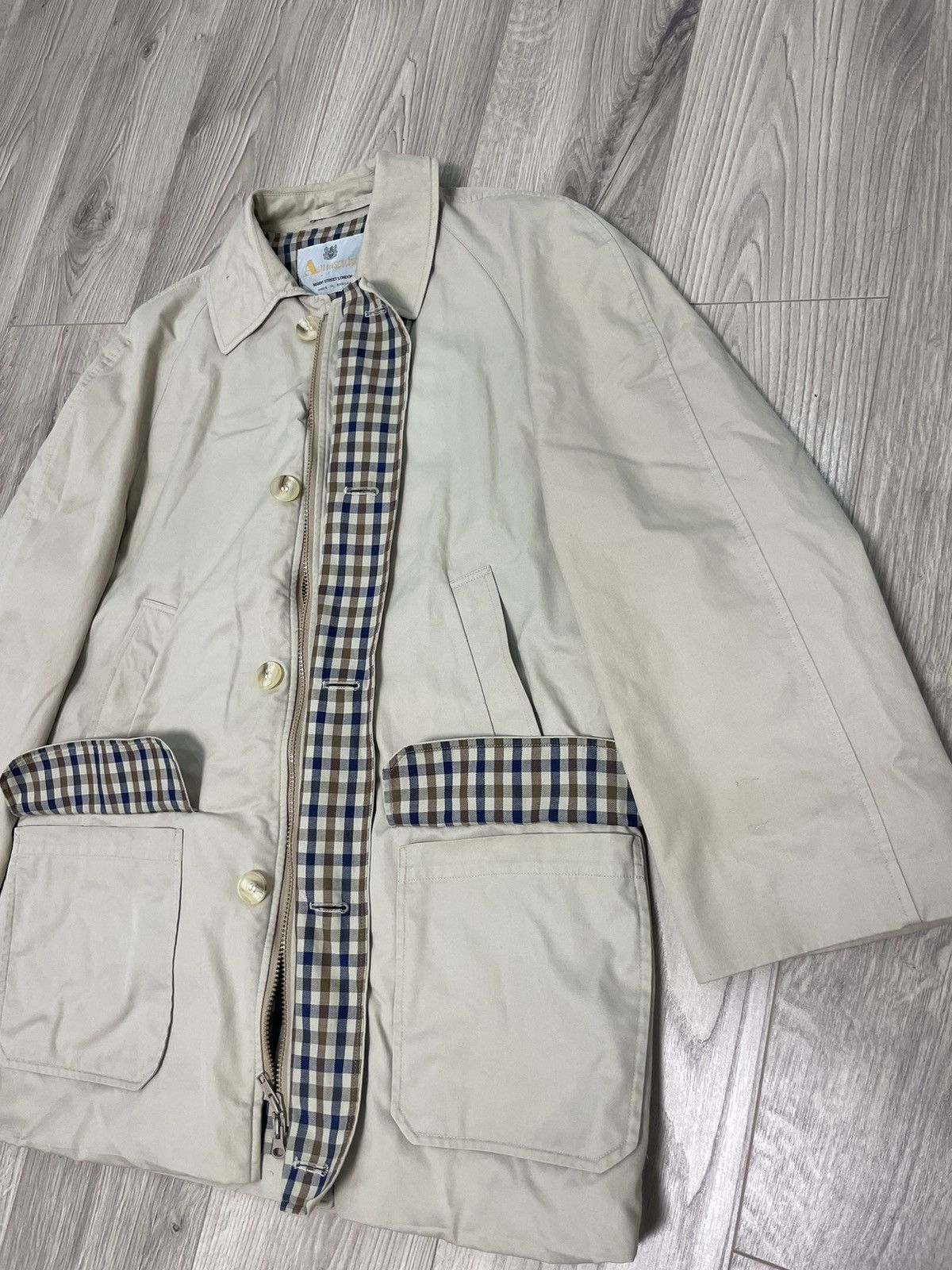 Aquascutum × Vintage Aquascutum coat Size US XL / EU 56 / 4 - 4 Thumbnail