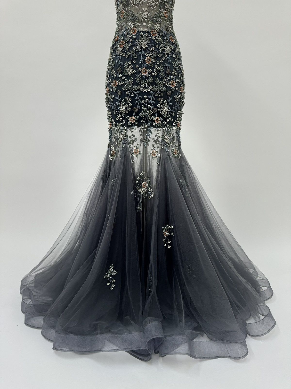 Other Brand New US 4 Jovani Maxi Beaded Evening Gown Size S / US 4 / IT 40 - 6 Thumbnail