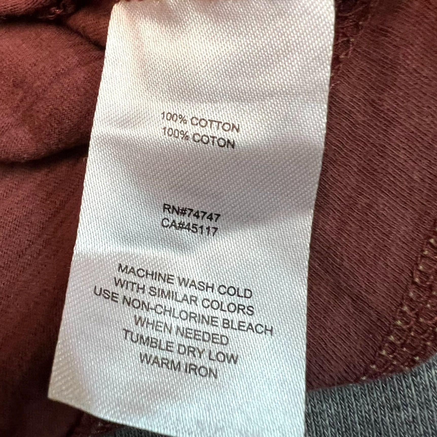 Vintage RedHead Striped Long Sleeve Shirt Mens 2XL Maroon Cotton Outdoor Sports Size US XXL / EU 58 / 5 - 6 Thumbnail