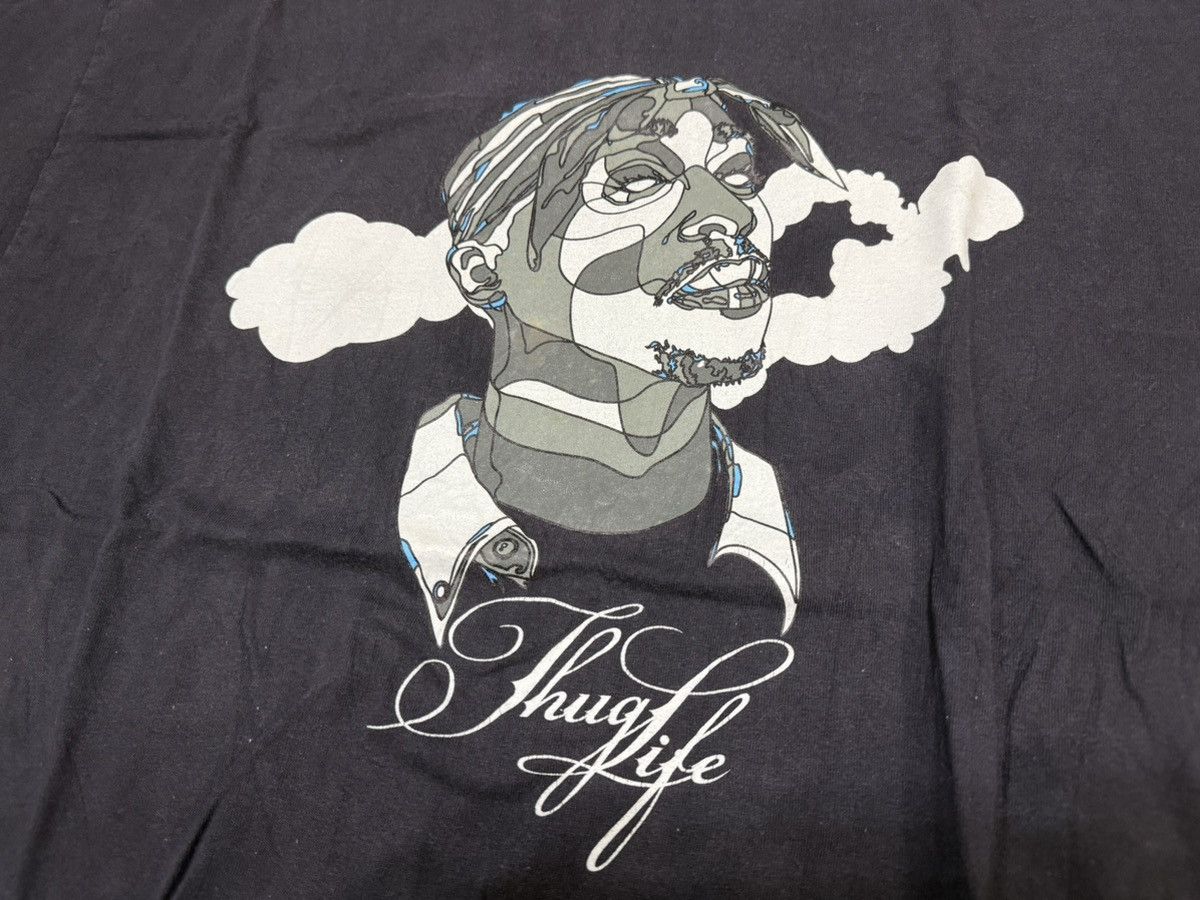 Rap Tees × Vintage Vintage 90s 2000s Tupac T Shirt Raptees Y2K Size US XL / EU 56 / 4 - 2 Thumbnail