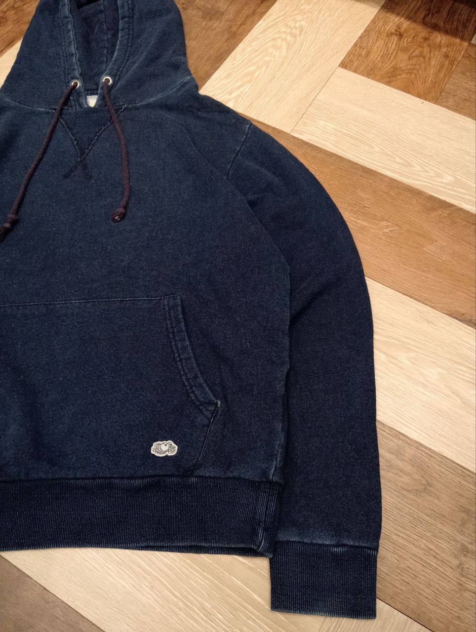 Blue Blue Japan FRUIT OF THE LOOM X BLUE BLUE JAPAN INDIGO DYED HOODIE Size US M / EU 48-50 / 2 - 5 Thumbnail