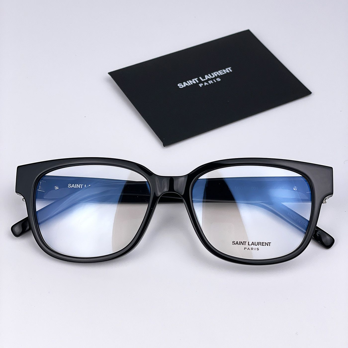 Yves Saint Laurent NEW Saint Laurent Classic SLM33/F 001 Women Eyeglasses Size ONE SIZE - 3 Thumbnail