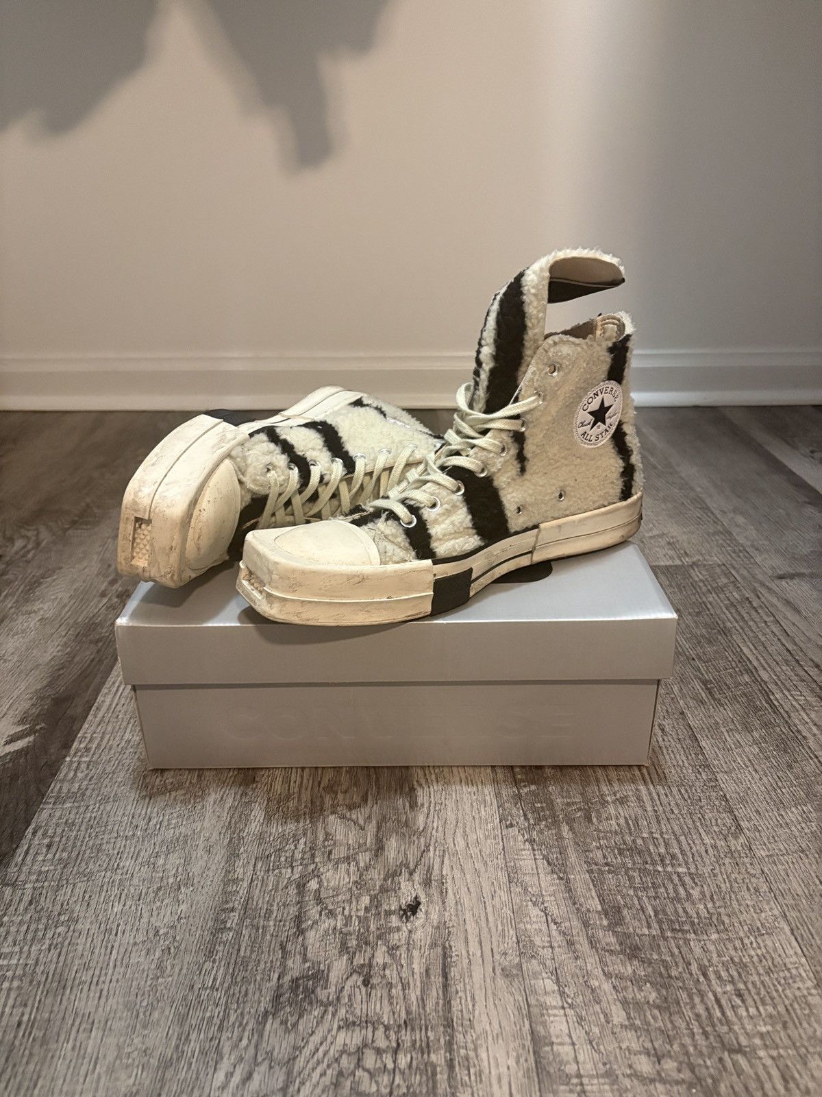 Converse × Rick Owens Drkshdw Rick Owens x Converse Size US 9 / EU 42 - 1 Thumbnail