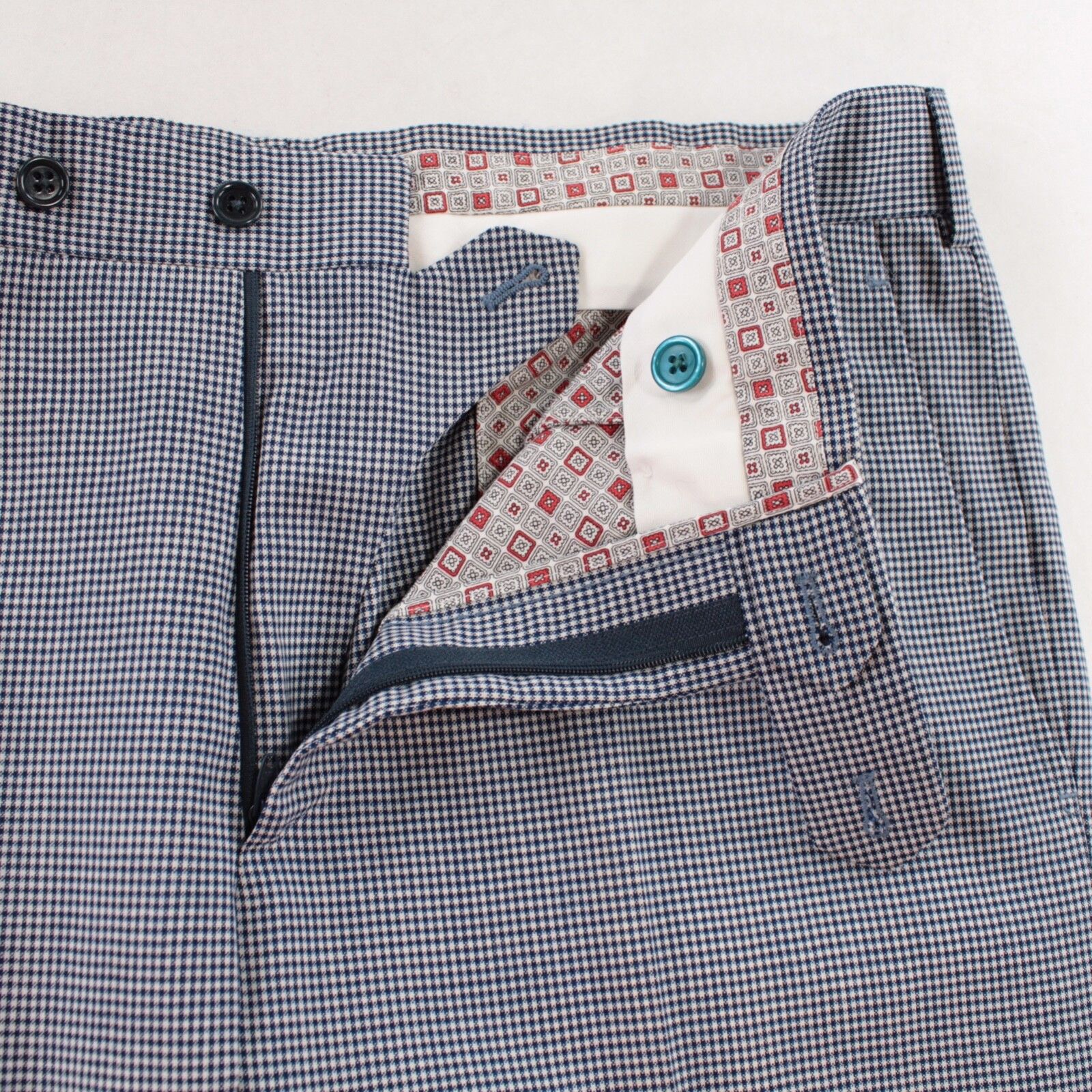 Belvest Belvest New with tags Dress Pants Size 30 US In Blue Size US 30 / EU 46 - 3 Thumbnail