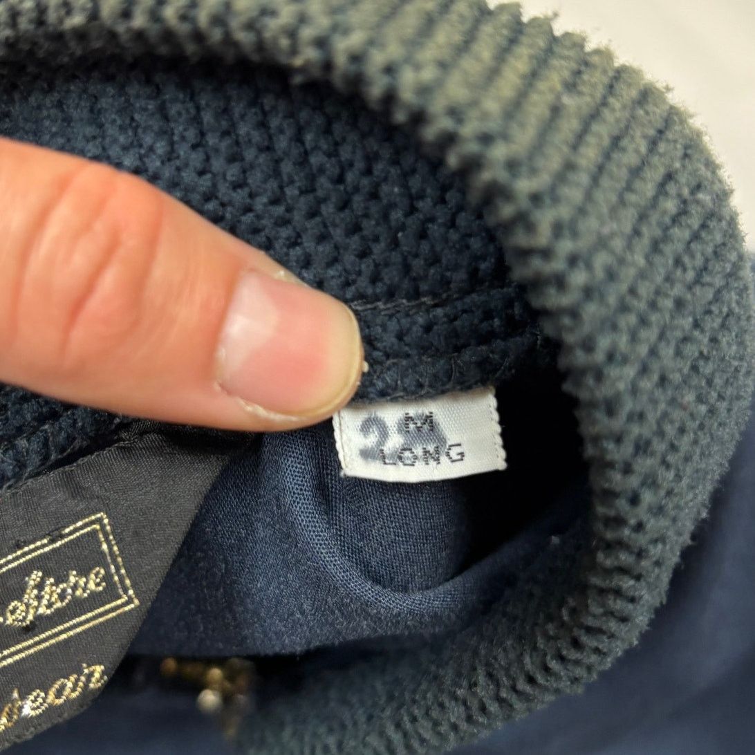 Sears Vintage 60 Sears Men's Store Outerwear Bomber Jacket Navy M Size US M / EU 48-50 / 2 - 5 Thumbnail