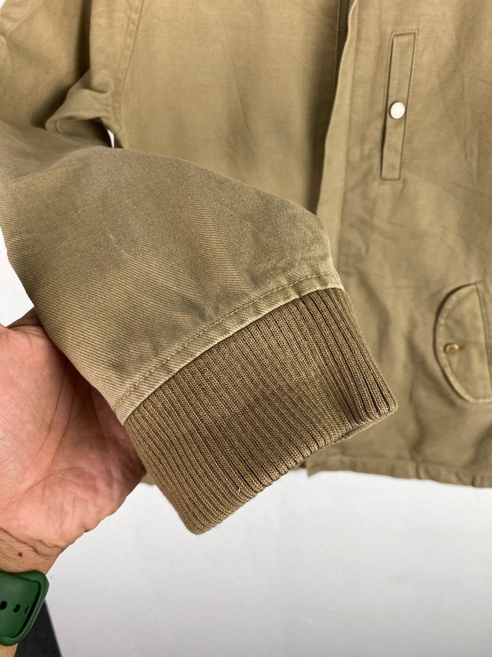 Japanese Brand portland khakis jacket flannel lining nice design Size US L / EU 52-54 / 3 - 5 Thumbnail