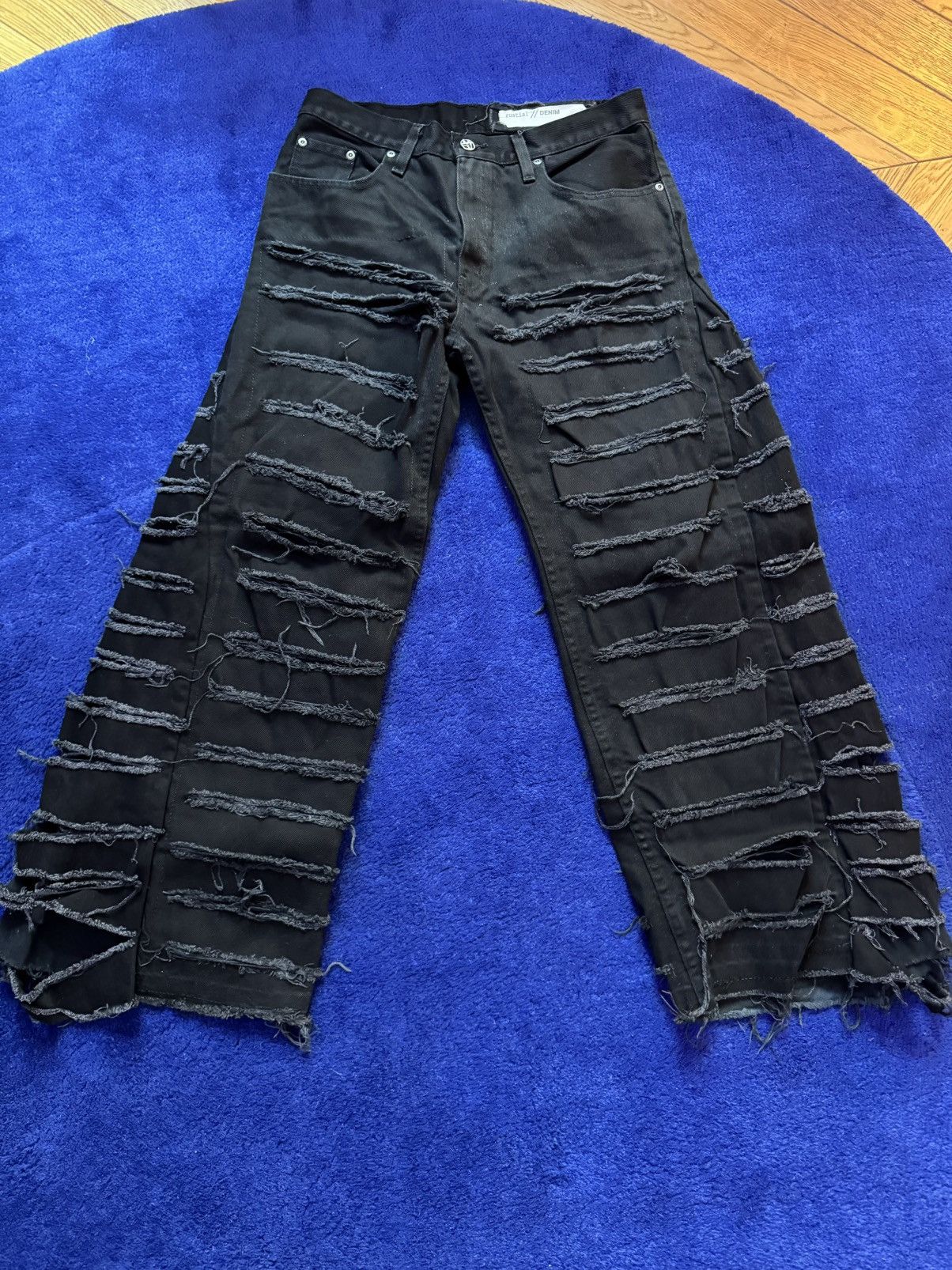 Japanese Brand Rustial tweest denim Size US 32 / EU 48 - 1 Thumbnail