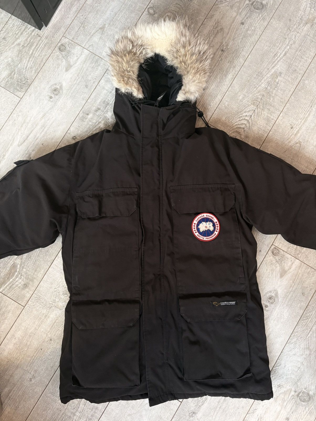 Canada Goose Canada Goose Citadel Parka Mens XL Black Size US XL / EU 56 / 4 - 4 Thumbnail