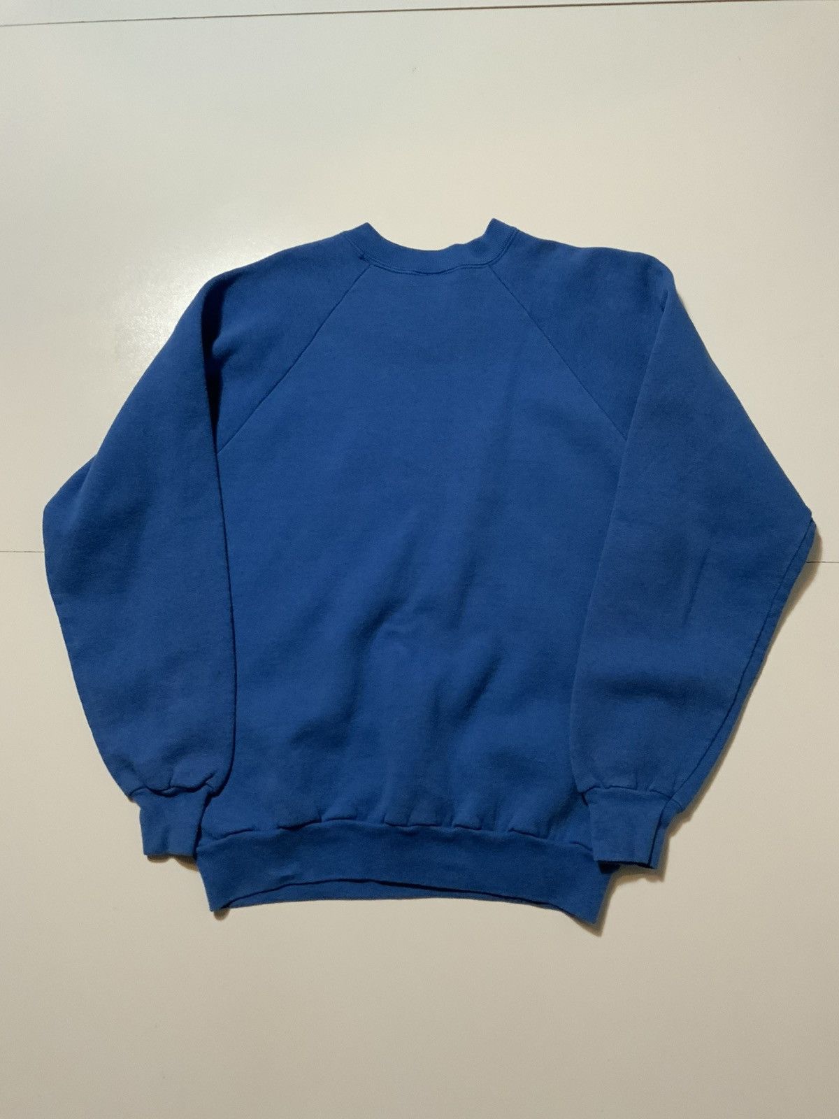 Fruit Of The Loom × Vintage Vintage 80s 90s Bank One 1 50/50 Blue Crewneck Sweatshirt Size US L / EU 52-54 / 3 - 2 Thumbnail