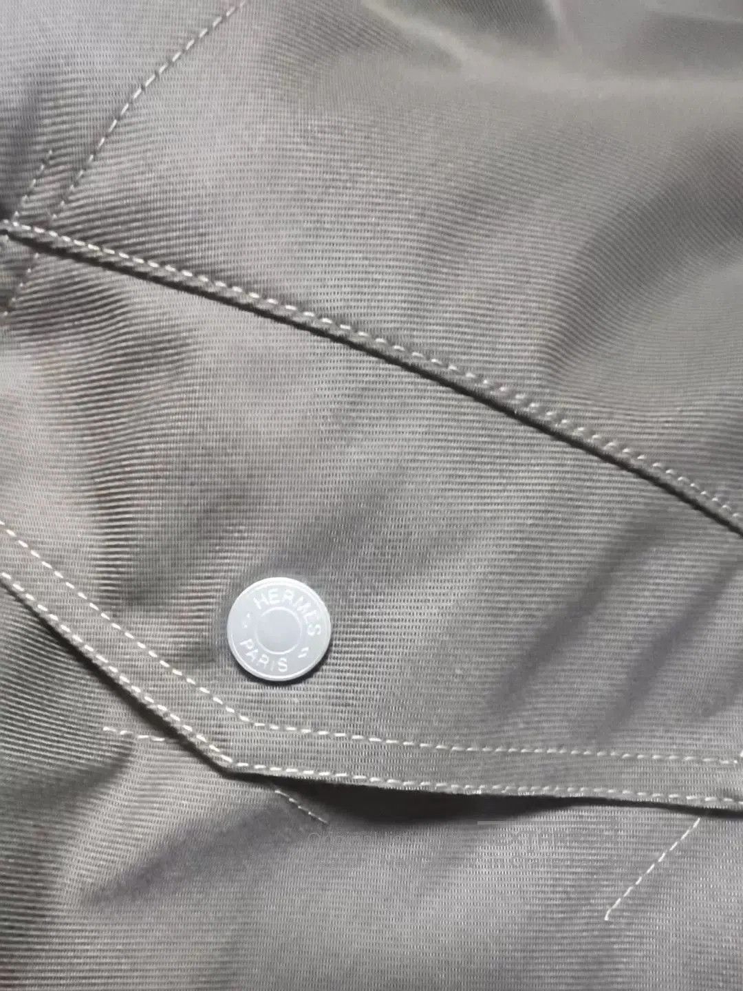 Hermes Hermes Gray Windbreaker Size 50. Size US L / EU 52-54 / 3 - 4 Thumbnail