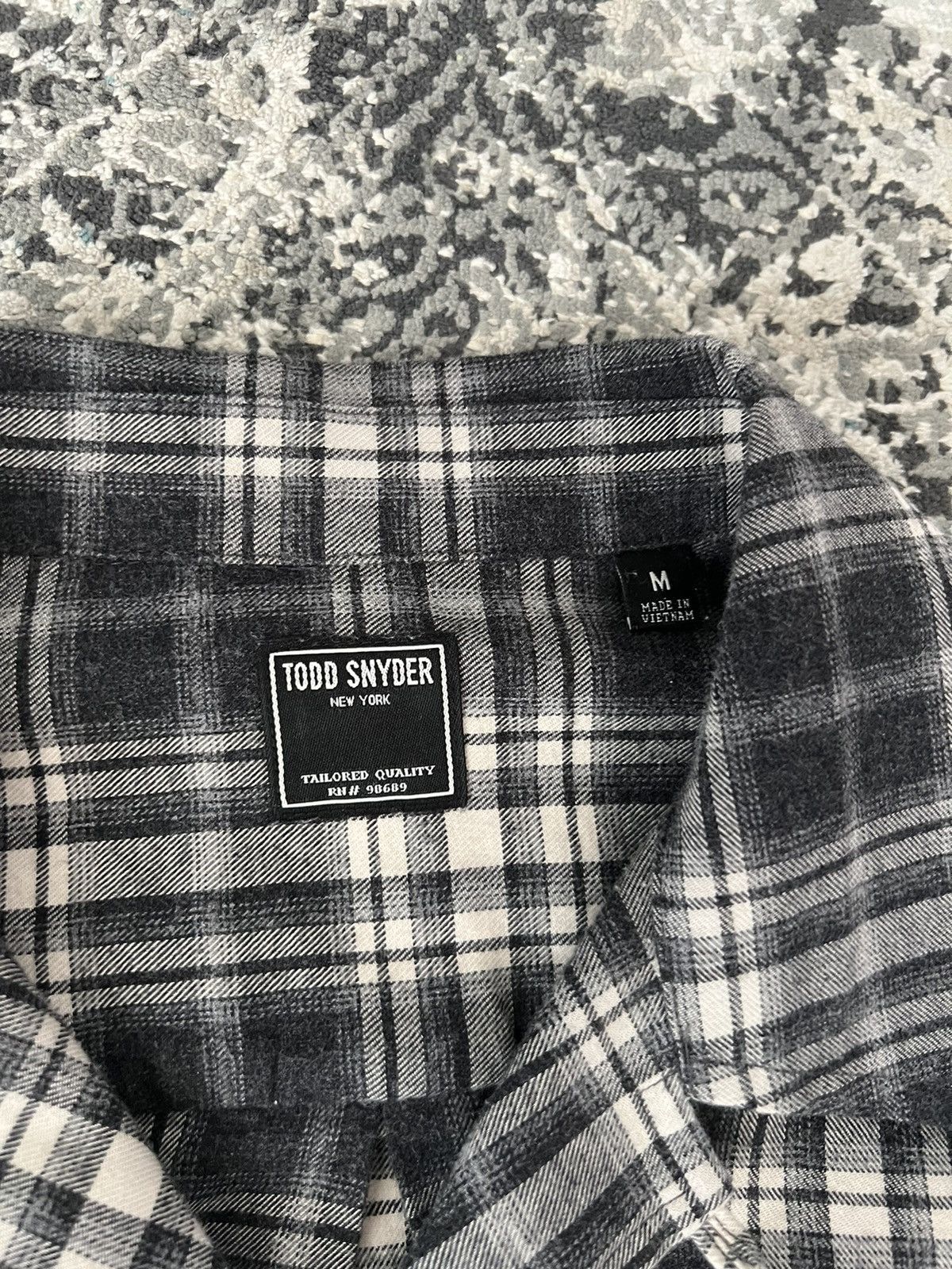 Todd Snyder Todd Snyder Portugese Flannel Shirt Size US M / EU 48-50 / 2 - 2 Thumbnail