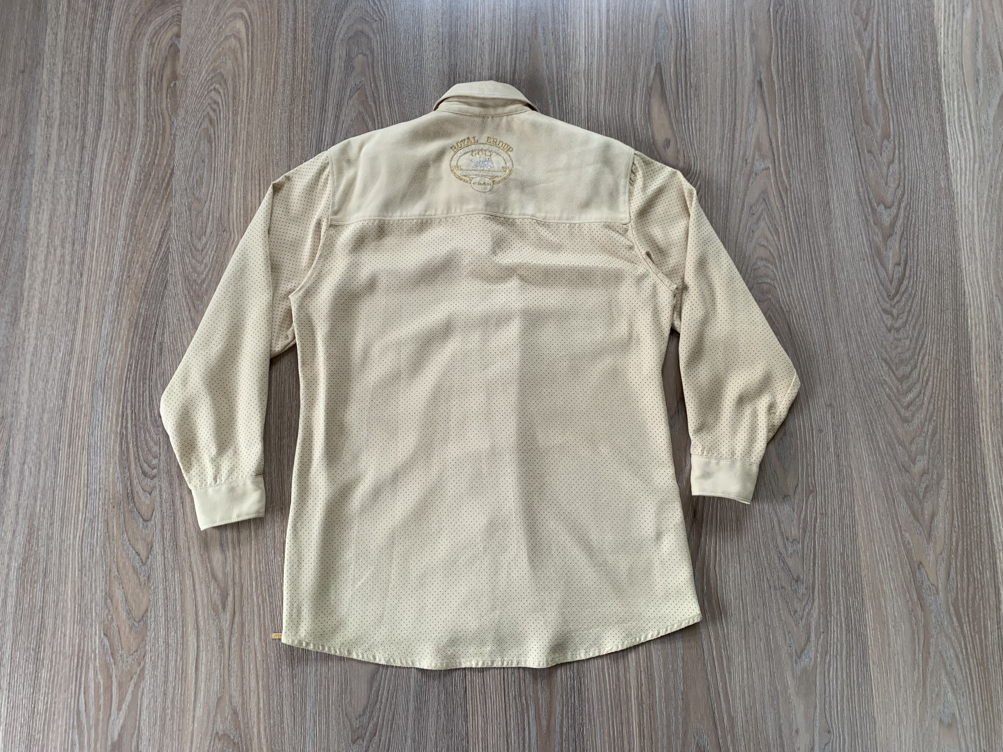 Designer × Vintage Vintage Perforated Golf Shirt Cris Devi Size US L / EU 52-54 / 3 - 3 Thumbnail