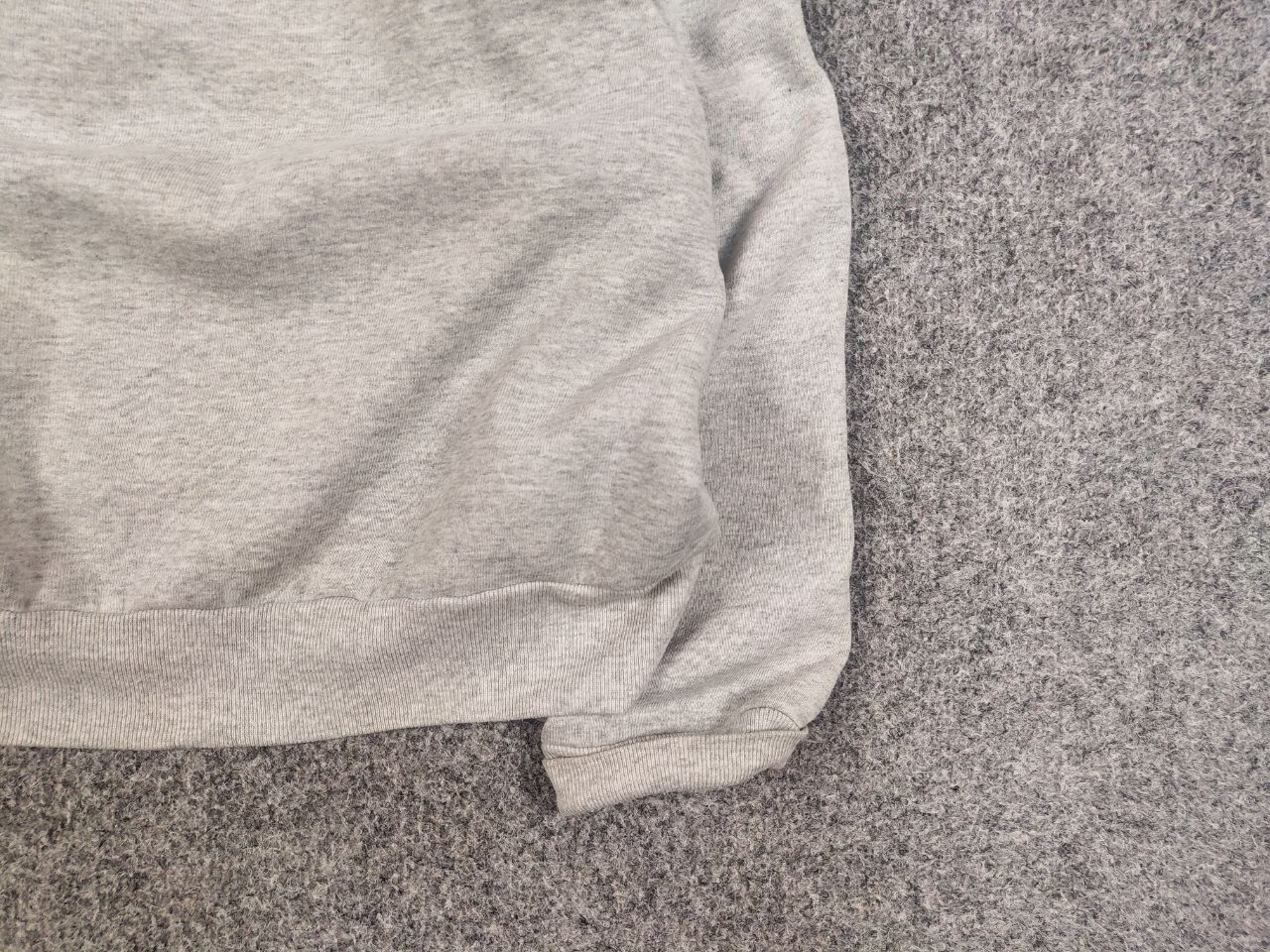 Fruit Of The Loom Vintage 90's Fruit Of The Loom Blank Crew Chek Sweatshirt Size US M / EU 48-50 / 2 - 10 Thumbnail