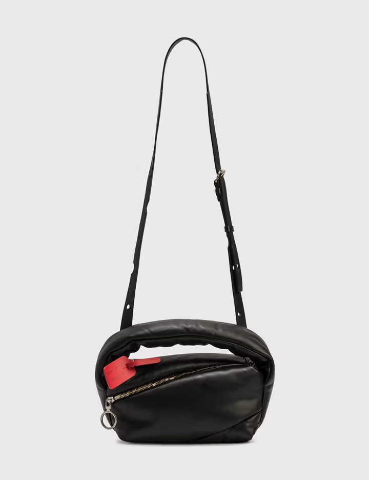 Off-White o1y1225 Size : OS / Leather Handbag in Black Size ONE SIZE - 4 Thumbnail