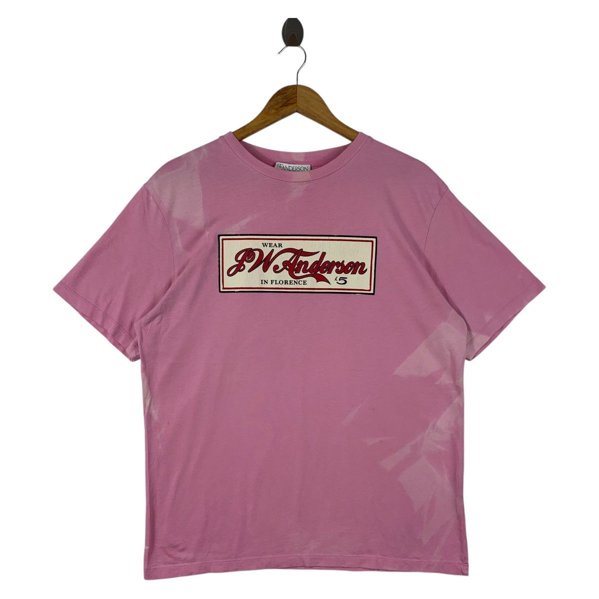 JW Anderson Pol Anglada Oversized Printed Rugby T-Shirt | Grailed
