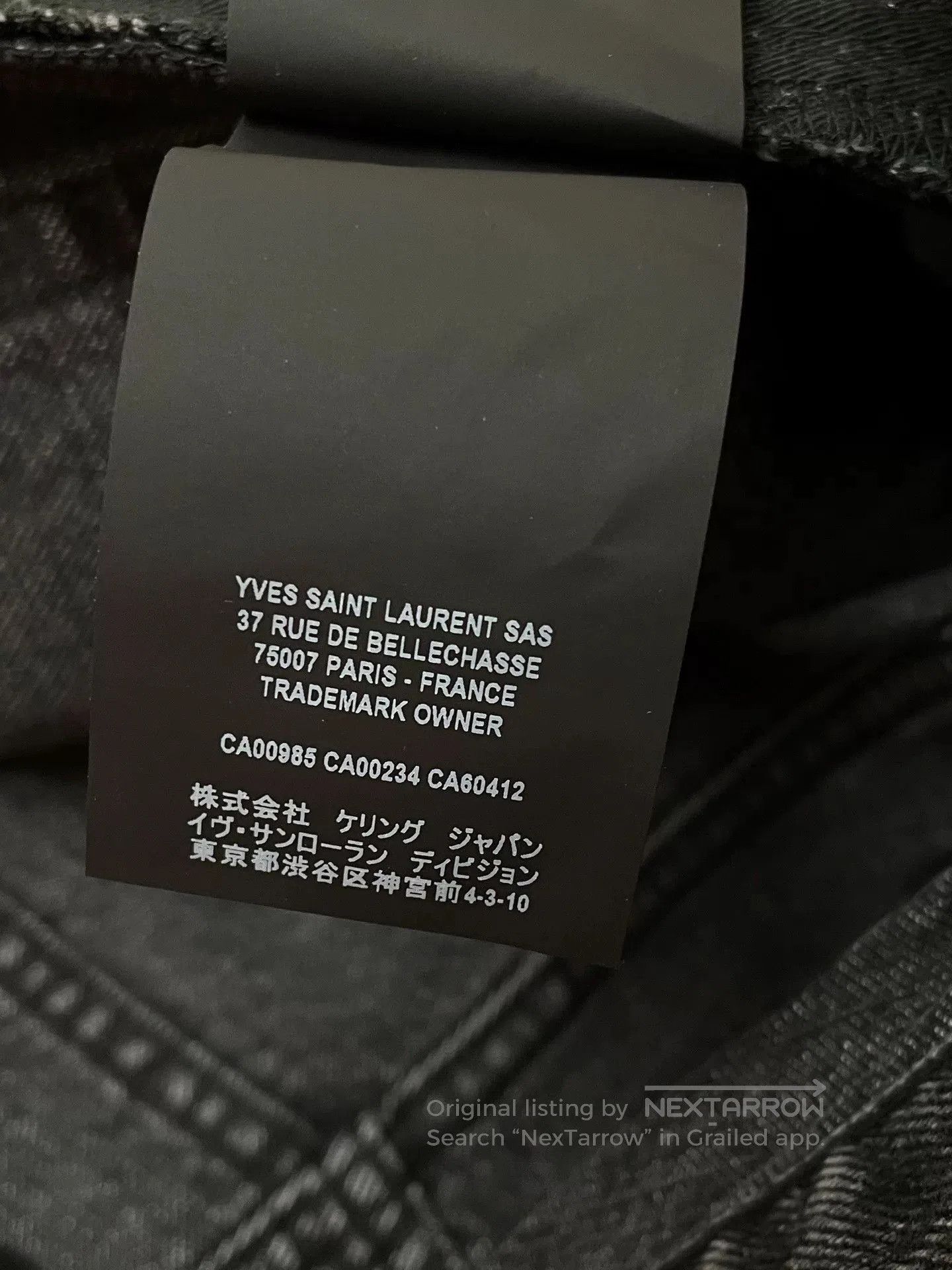 Saint Laurent Paris Saint Laurent Straight Leg Jeans. Size US 31 - 8 Thumbnail