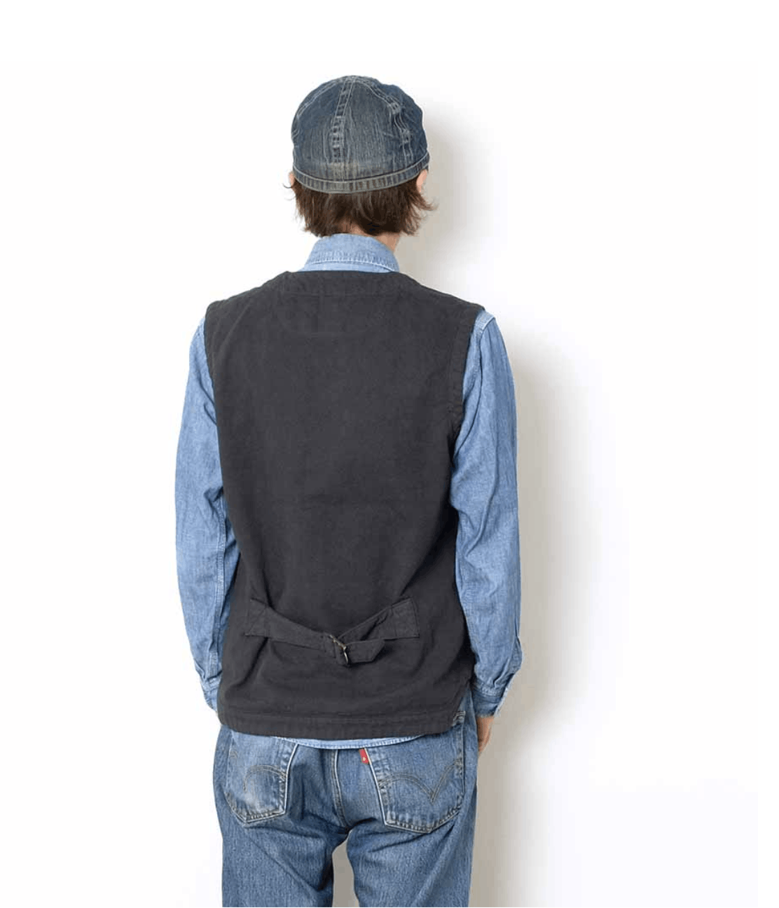 Carhartt Hinoya Denim - Soundman - Navy Canvas Working Waist Coat Size US S / EU 44-46 / 1 - 7 Thumbnail
