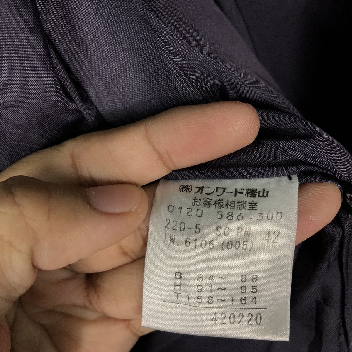 Japanese Brand 🔥Paul Smith Black Label Wool Long Jacket Herringbone Size US M / EU 48-50 / 2 - 18 Thumbnail