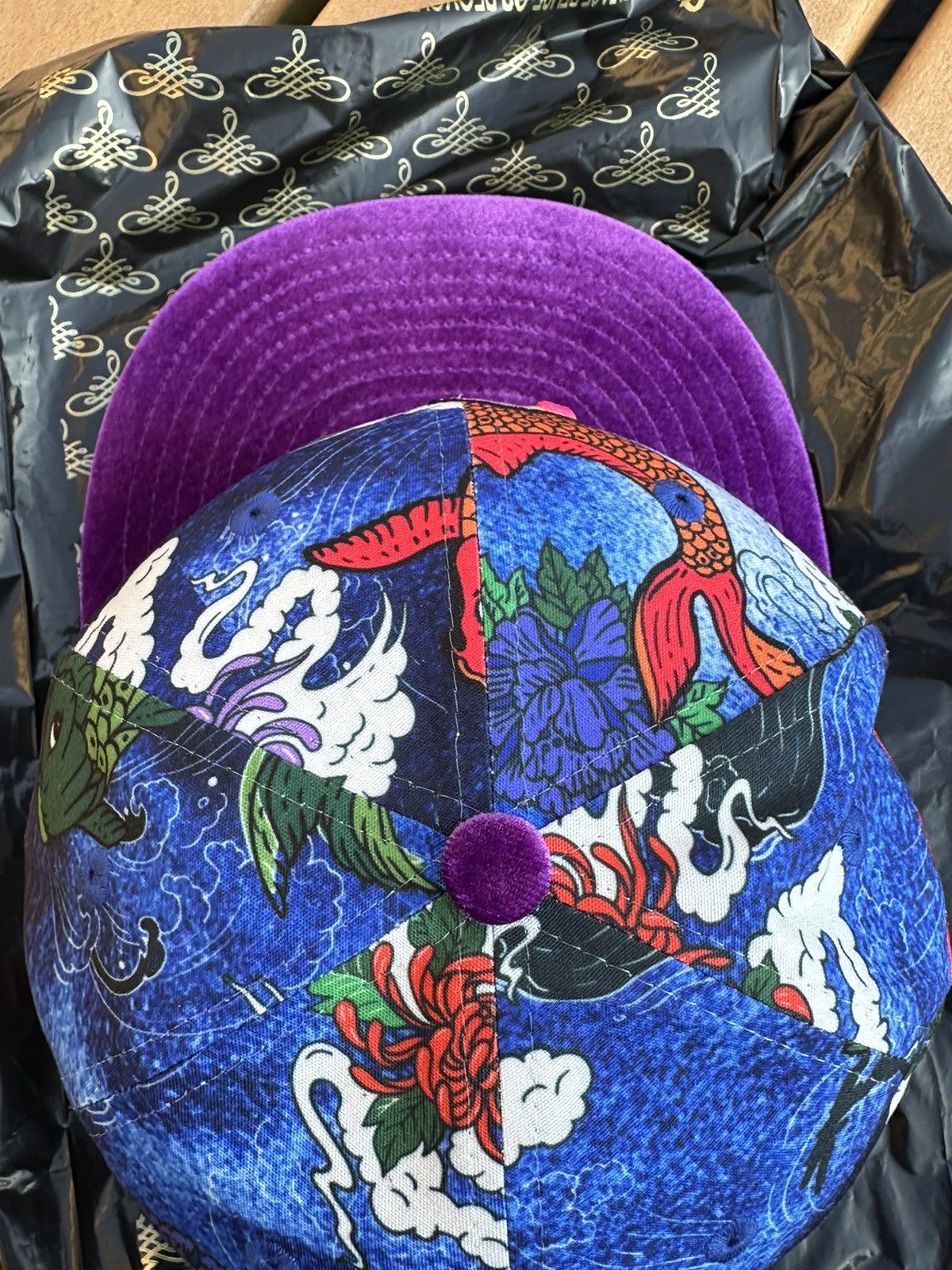 Hat Club × MyFitteds × New Era (7 3/8) Colorado Rockies 25th Anniversary Koi Pond Rockwell Size ONE SIZE - 5 Thumbnail
