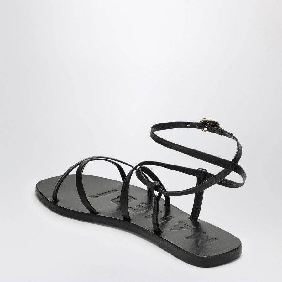 Manebi o1d2blof0824 Leather Canyon Sandal in Black Size US 6 / IT 36 - 4 Thumbnail