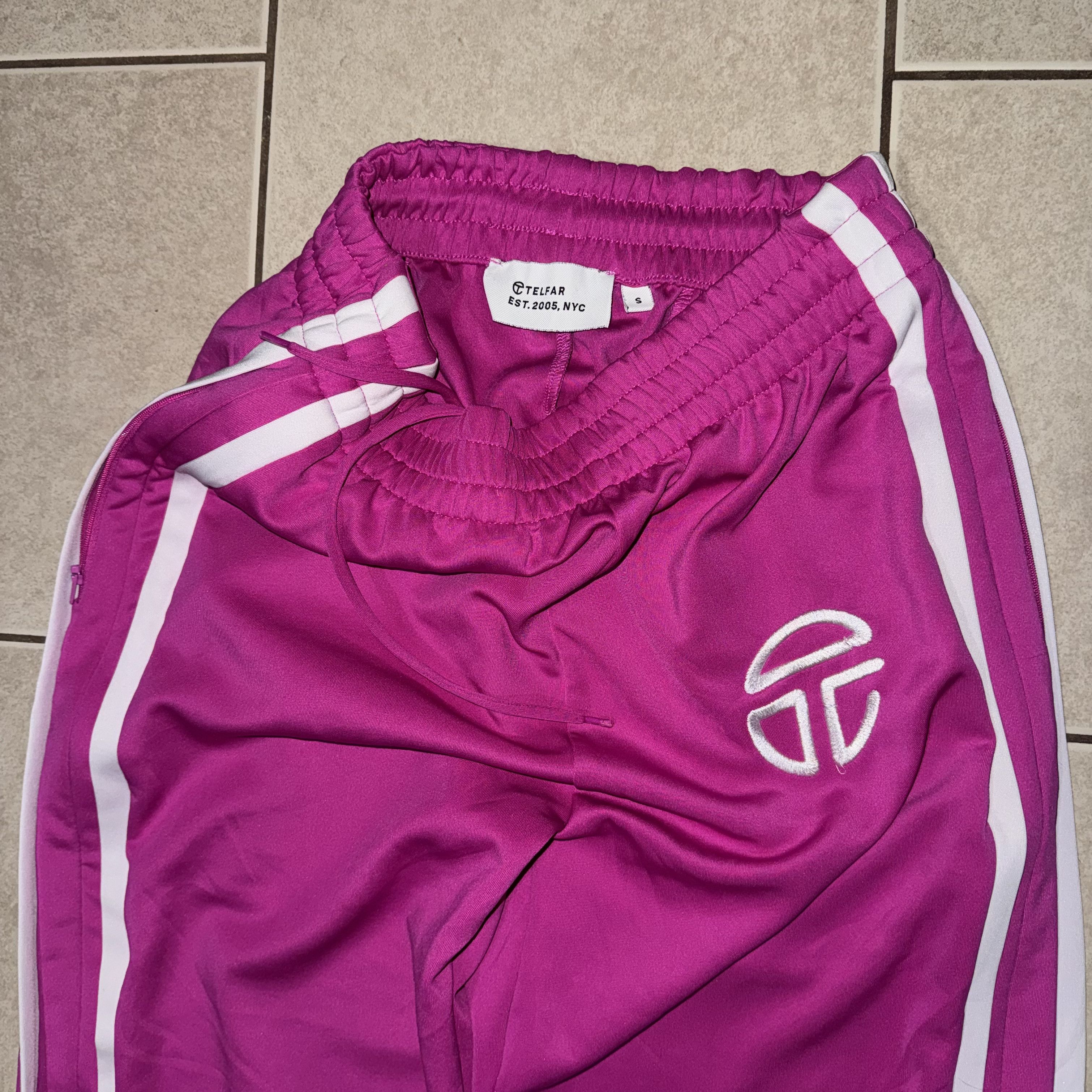 Telfar Telfar Pink Track Pant Size US 30 / EU 46 - 3 Thumbnail