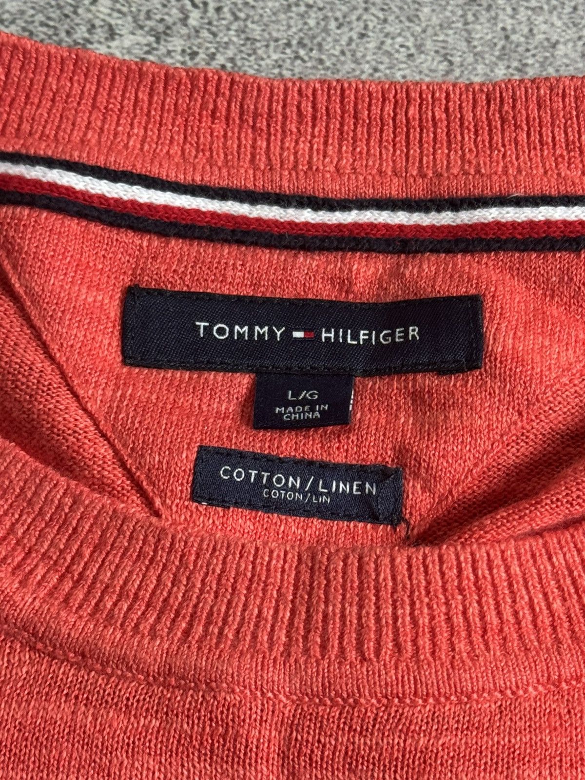 Tommy Hilfiger Tommy Hilfiger L crewneck knitwear sweater pullover jumper Size US L / EU 52-54 / 3 - 5 Thumbnail