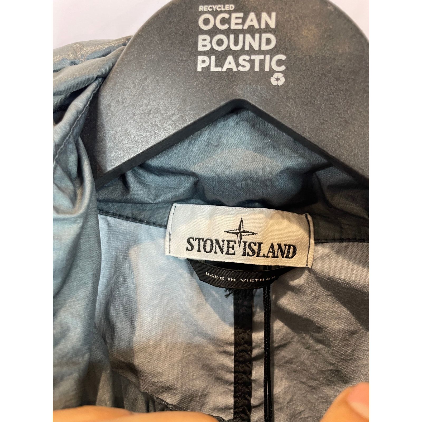 Stone Island Stone Island Rain Jacket Teal Blue New With Tags Small Size US S / EU 44-46 / 1 - 3 Thumbnail