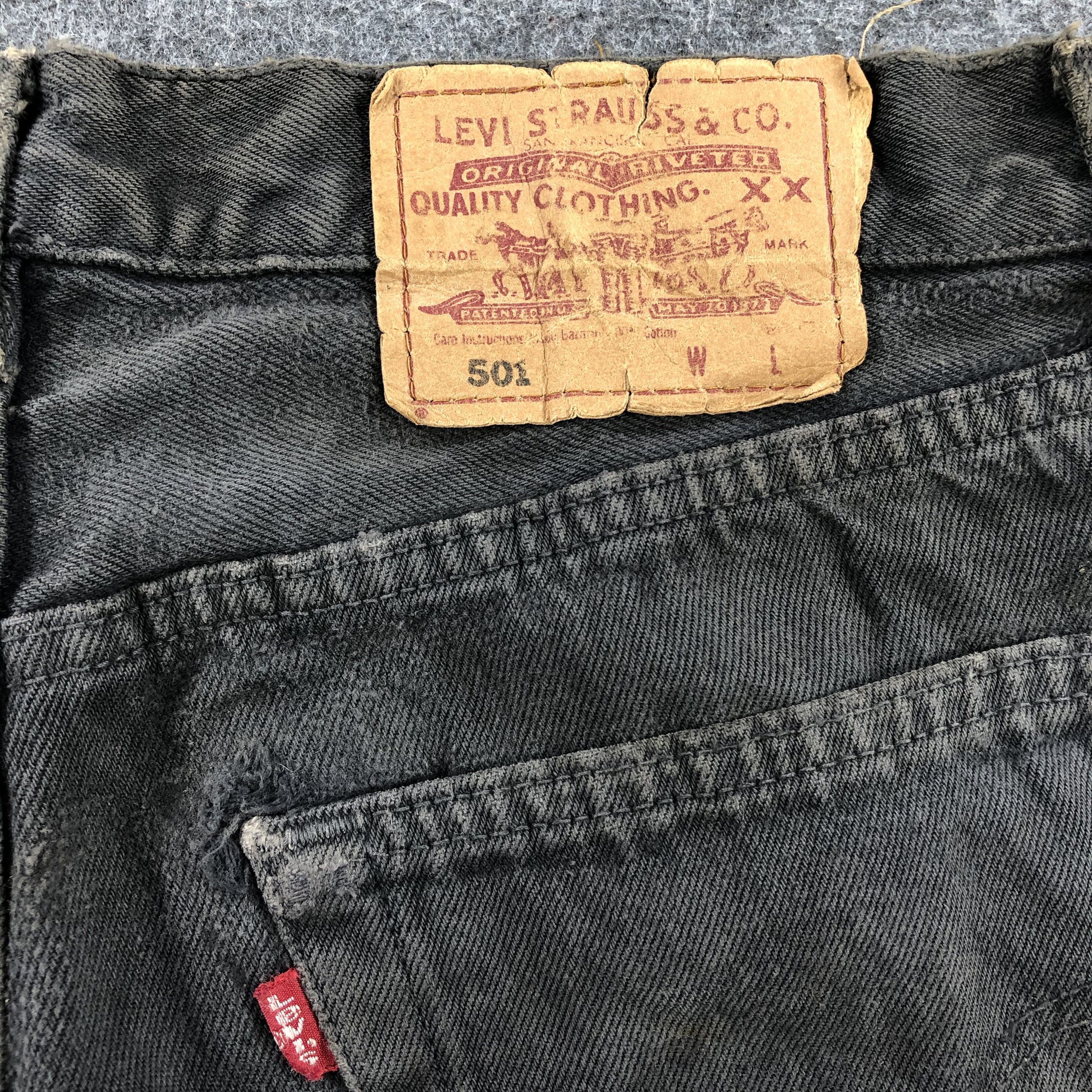 Levi's Vintage 90s Distress Levis 501 Jeans-JM1506 Size US 32 / EU 48 - 7 Thumbnail