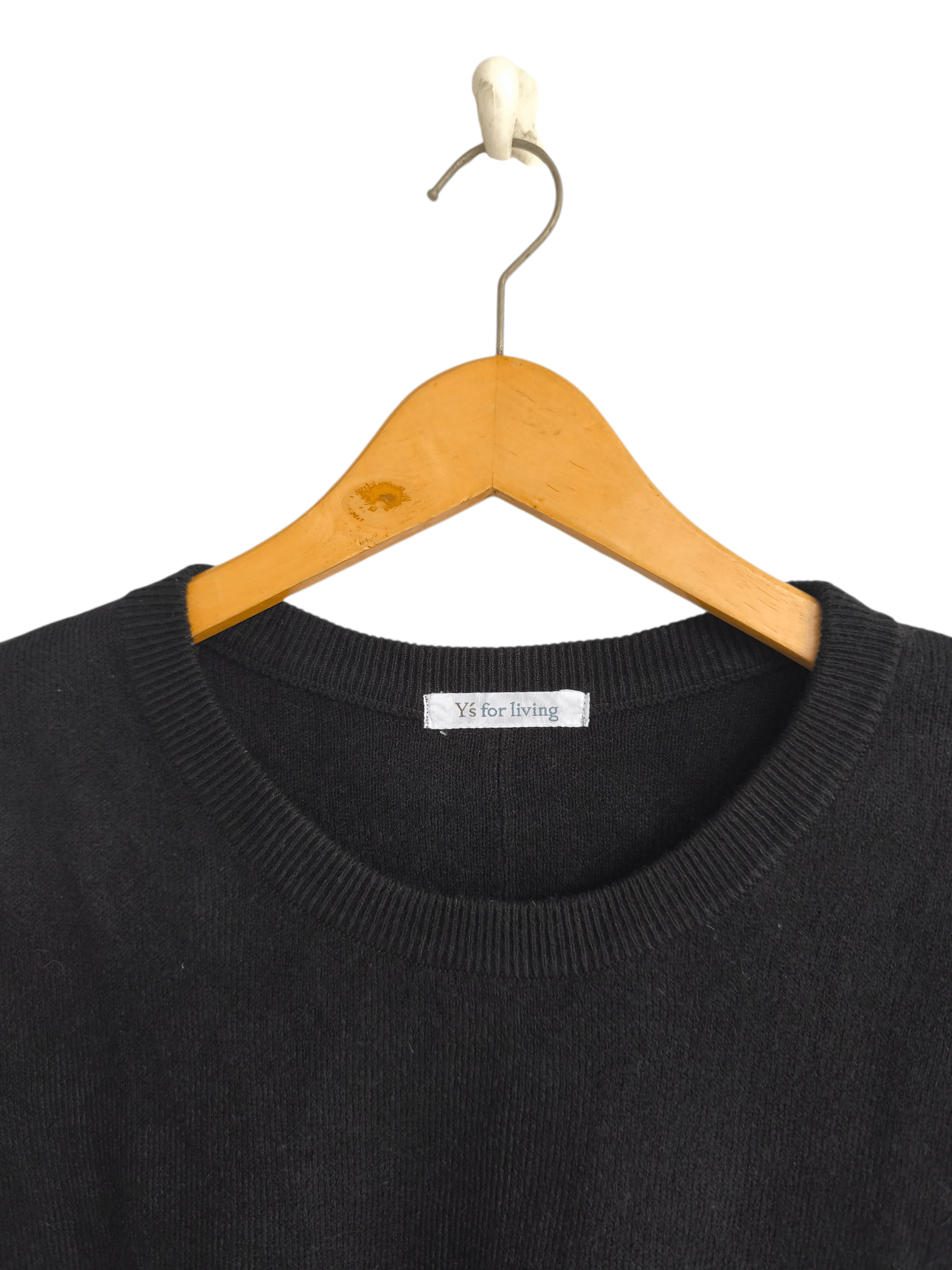 Yohji Yamamoto Yohji Yamamoto ys for living wool sweater Size US L / EU 52-54 / 3 - 5 Thumbnail