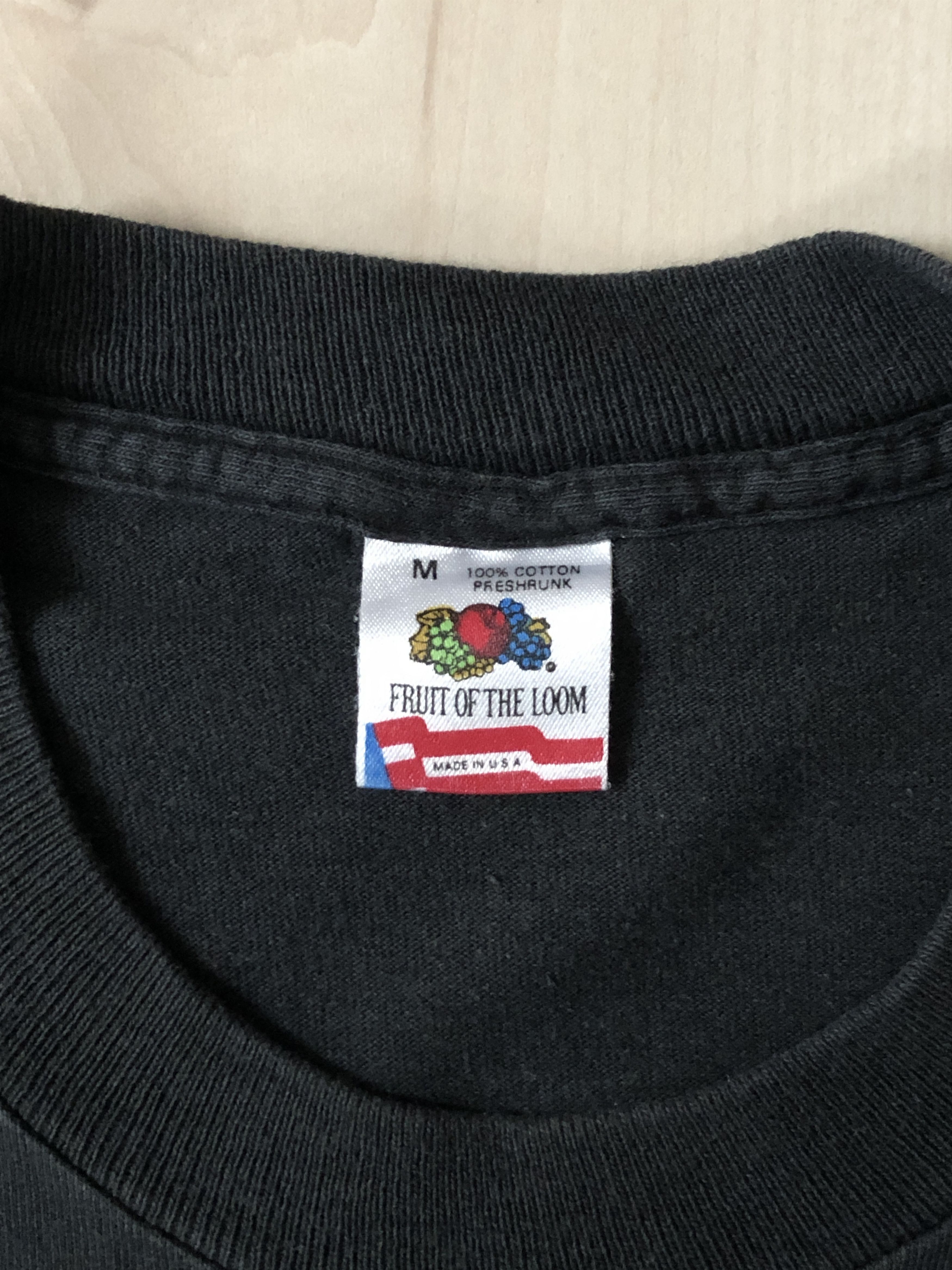 Fruit Of The Loom Vintage 80s French Military T-Shirt Size US M / EU 48-50 / 2 - 2 Thumbnail