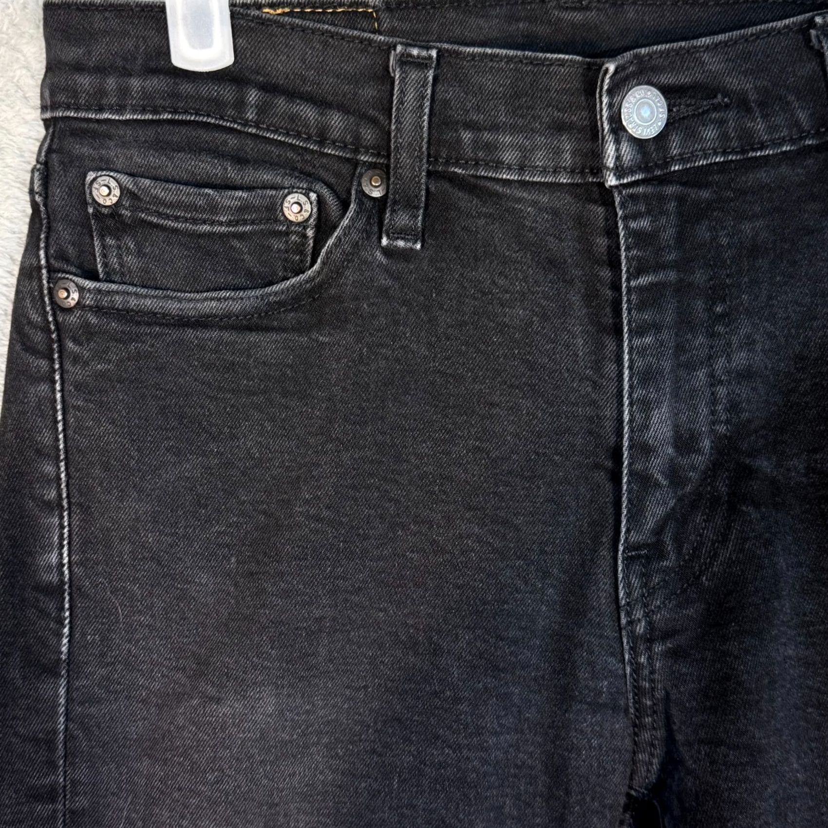 Levi's Levi’s 511 Jeans Men’s 30 x 32 Blue Denim Stretch Medium Wash Straight Leg Jeans Size US 30 / EU 46 - 3 Thumbnail