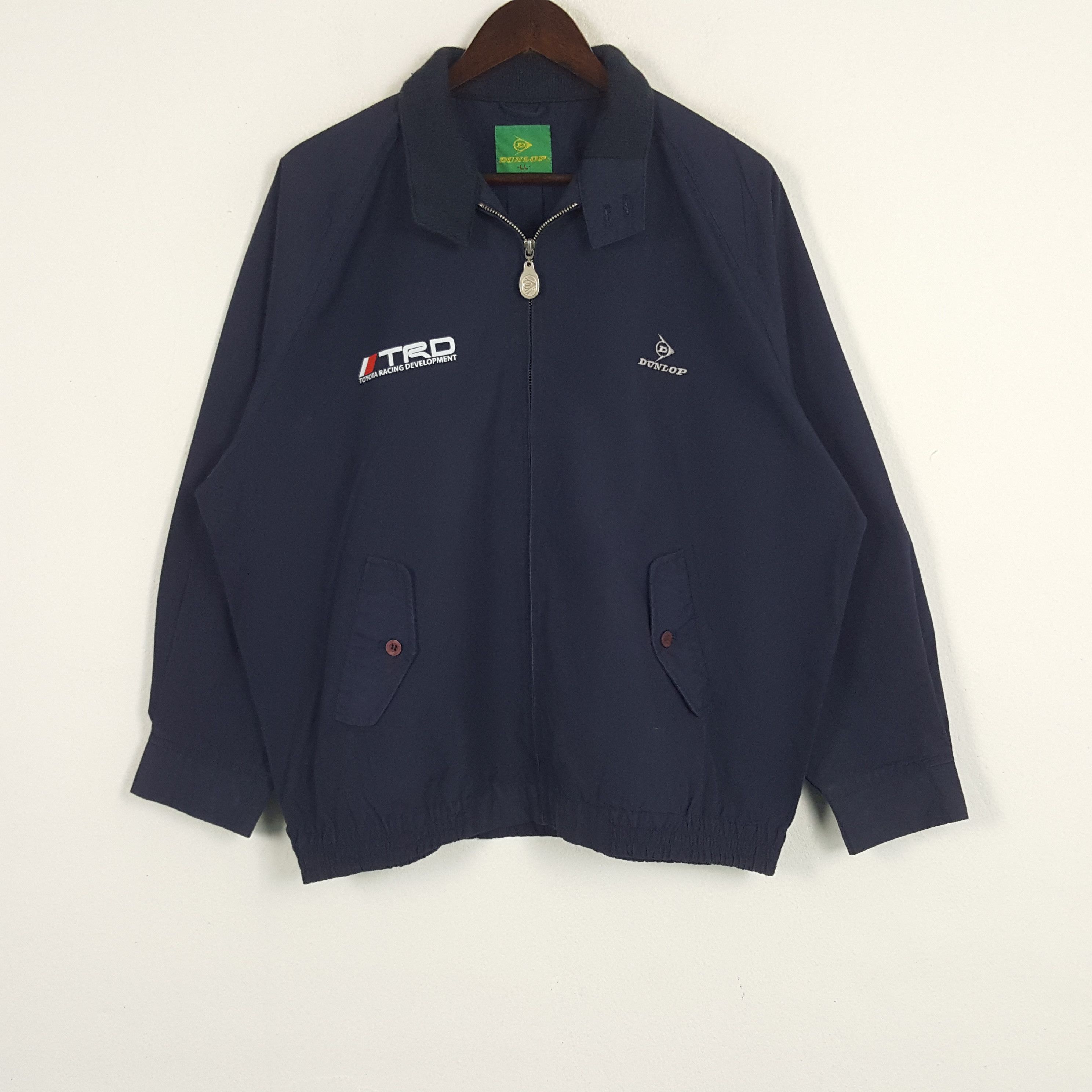 Japanese Brand × Vintage Vintage Dunlop X Custom TRD Toyota Racing Worker Jacket Size US XL / EU 56 / 4 - 3 Thumbnail