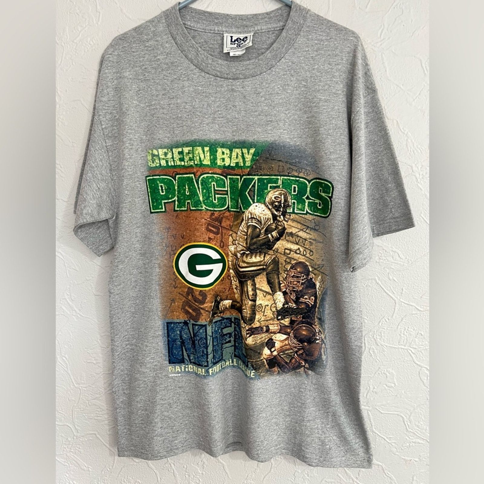 Nutmeg VINTAGE GREEN BAY PACKERS NUTMEG LEE SHIRT LARGE DEADSTOCK Size US L / EU 52-54 / 3 - 1 Thumbnail