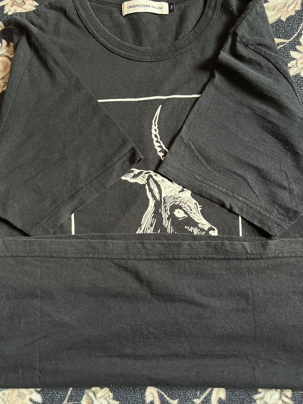 Japanese Brand Undercoverism Rebels Animal Tshirt Size US M / EU 48-50 / 2 - 7 Thumbnail