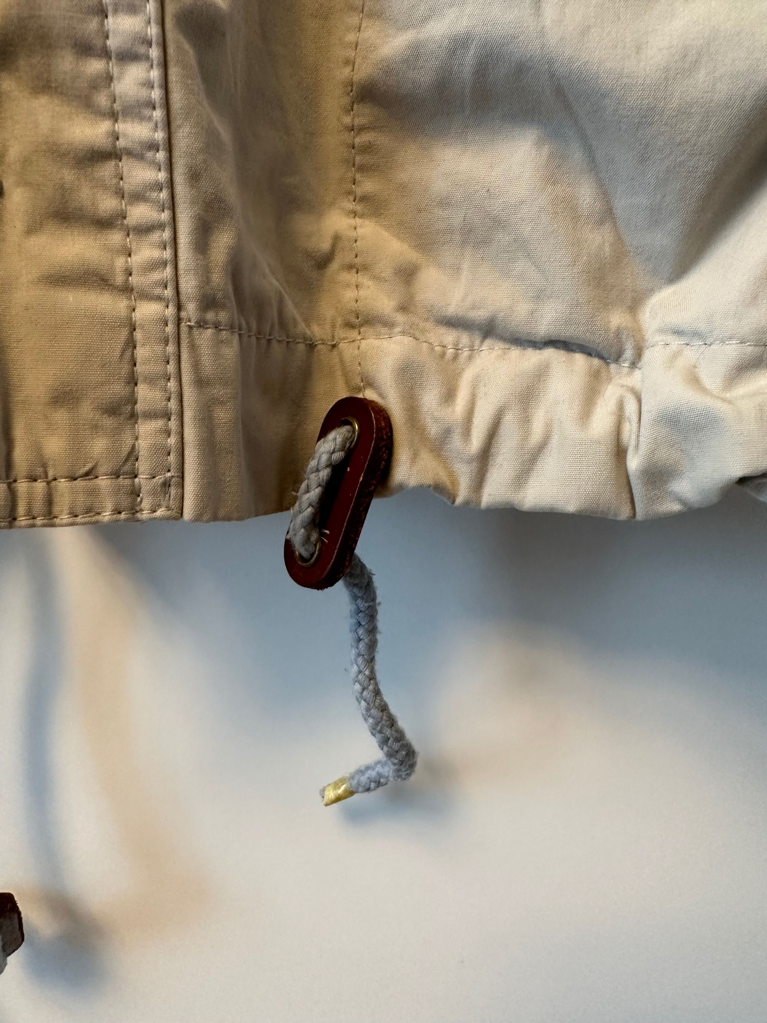 Lacoste 80's - 90's LACOSTE cotton hooded light jacket Size US L / EU 52-54 / 3 - 3 Thumbnail