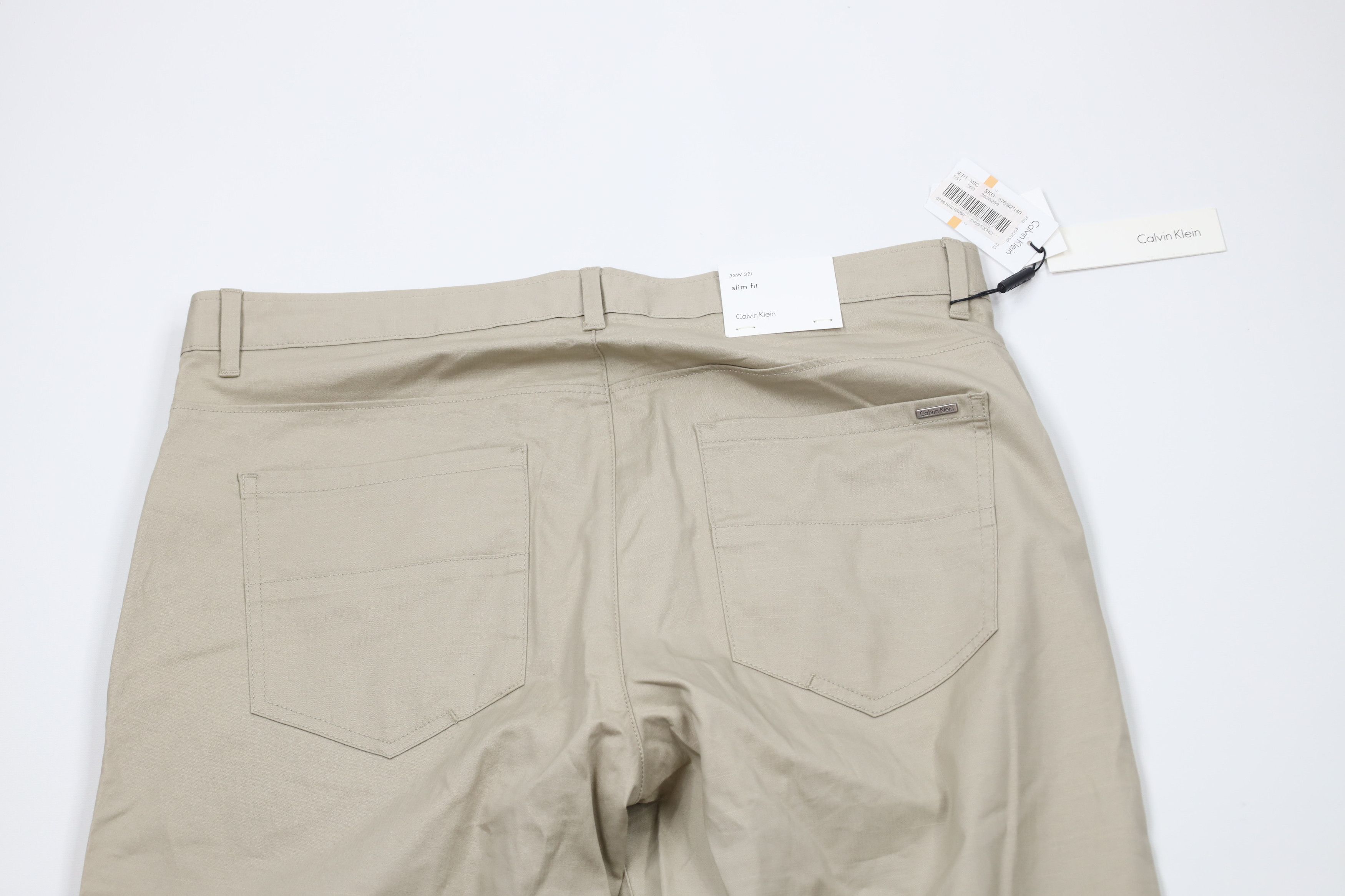 Calvin Klein × Vintage Deadstock Vintage Y2K Calvin Klein Straight Leg Chino Pants Size US 33 - 10 Thumbnail