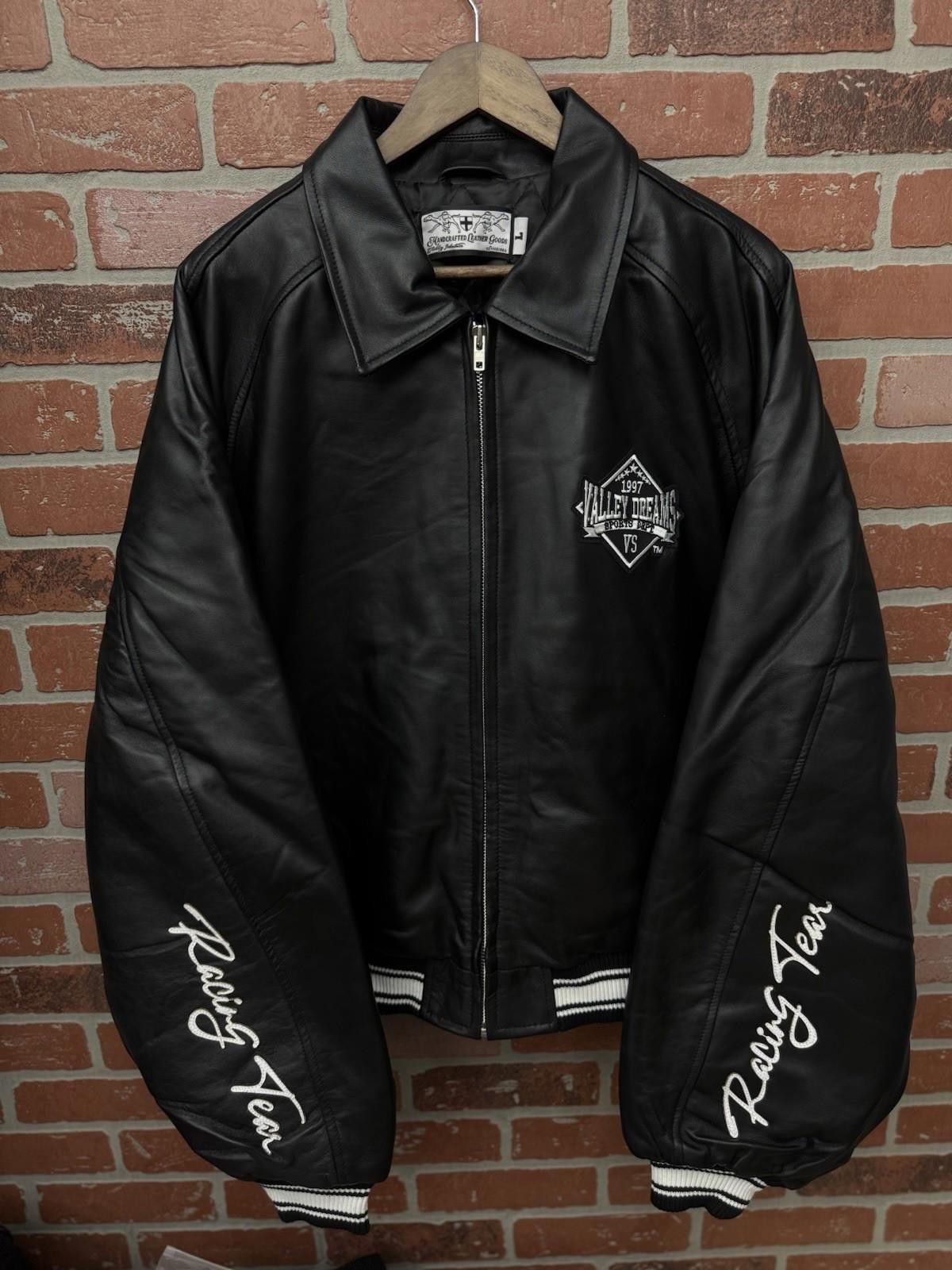 Other ValeLives Valley Leather Jacket Black Rare Release LARGE Size US L / EU 52-54 / 3 - 1 Thumbnail
