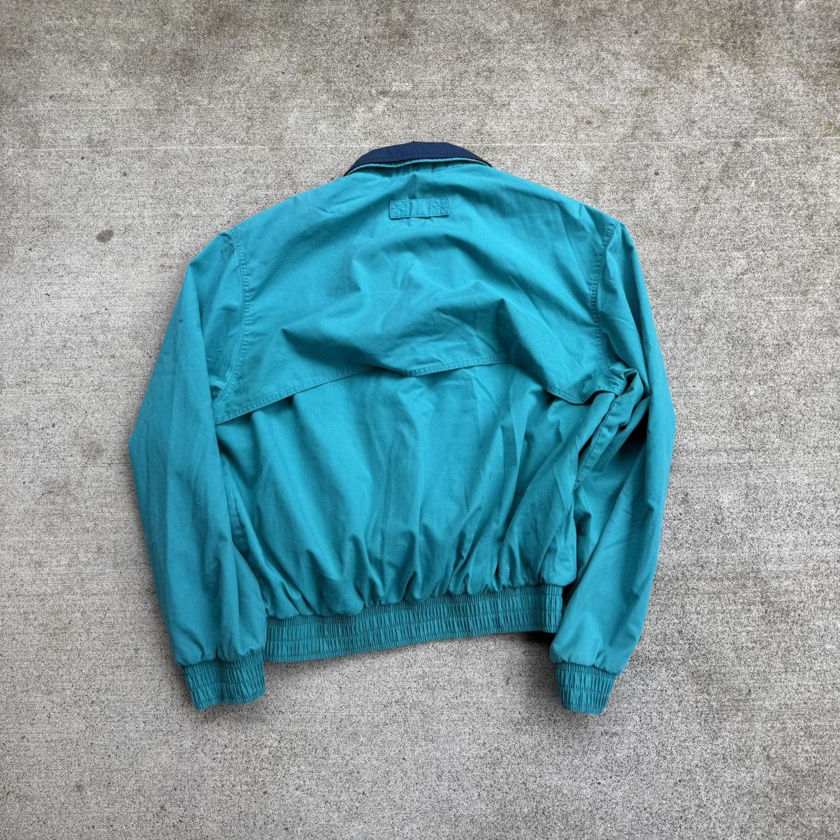 Carhartt Vintage Teal Blue Snap On Embroidered Santa Fe Style Jacket Size US XL / EU 56 / 4 - 3 Thumbnail