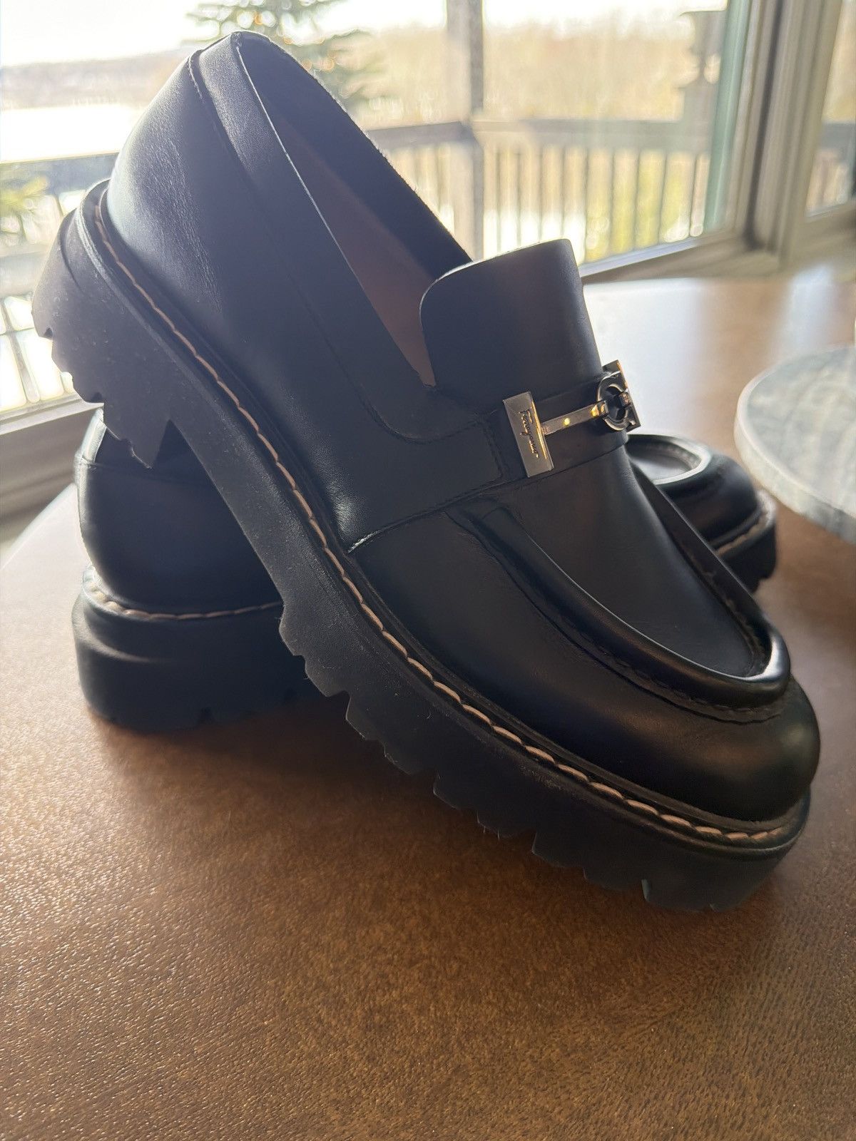 Salvatore Ferragamo Ferragamo Loafers Size US 9.5 / EU 42-43 - 2 Thumbnail