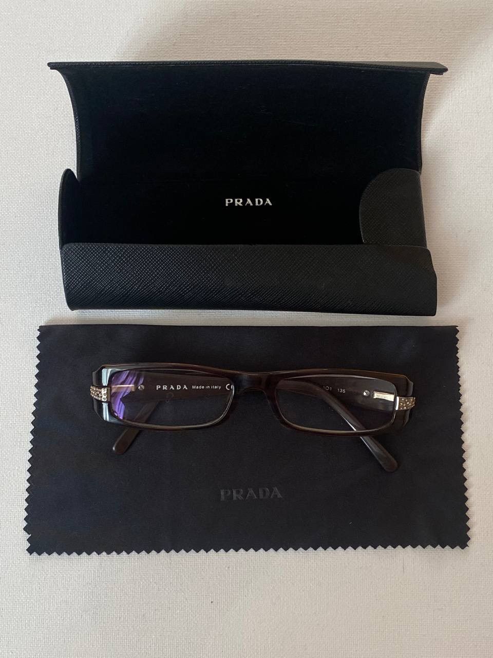 Prada Prada Clear Lens Bayonetta Eye Glasses Size ONE SIZE - 1 Thumbnail