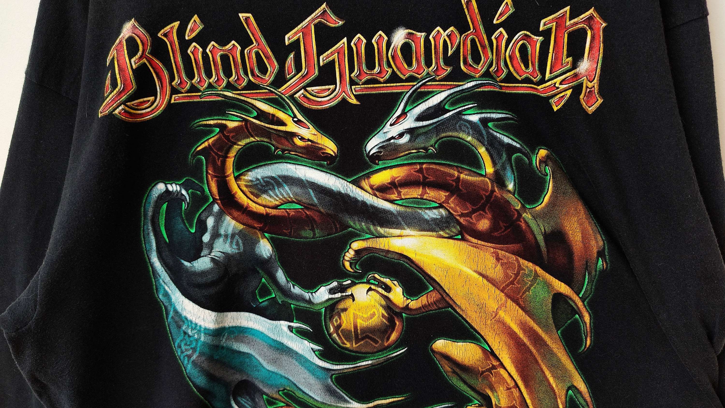 Blind Guardian Dragons Silence Vintage VTG Y2K Longsleeve