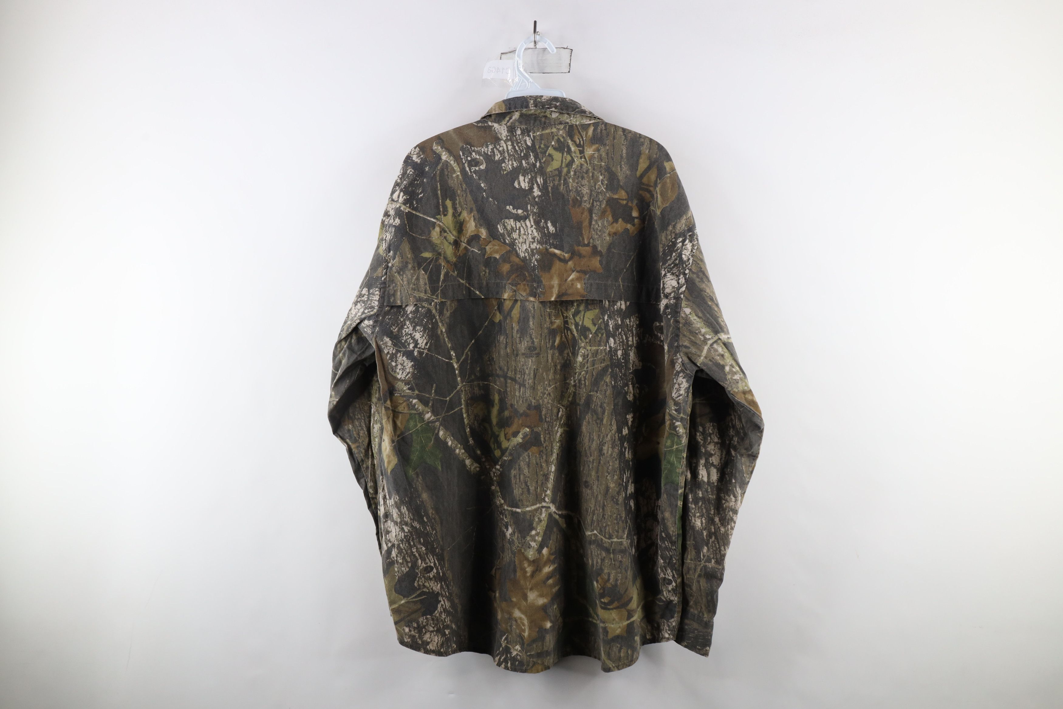 Vintage Vintage 90s Streetwear Camouflage Button Down Shirt Size US XL / EU 56 / 4 - 7 Thumbnail
