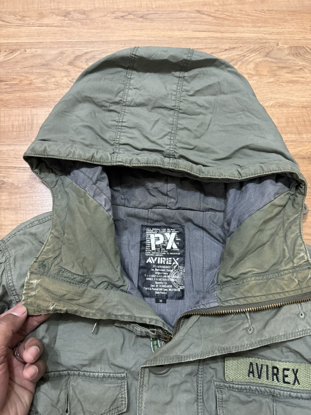Avirex AVIREX MILITARY PUFFER JACKET Size US M / EU 48-50 / 2 - 4 Thumbnail