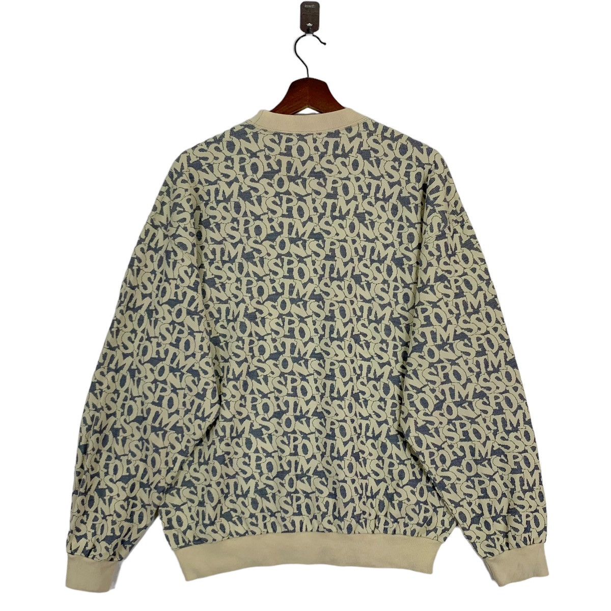 Designer × Missoni Vintage Missoni Sports Full Print Jumpers Pullover Crewneck Size US M / EU 48-50 / 2 - 6 Thumbnail