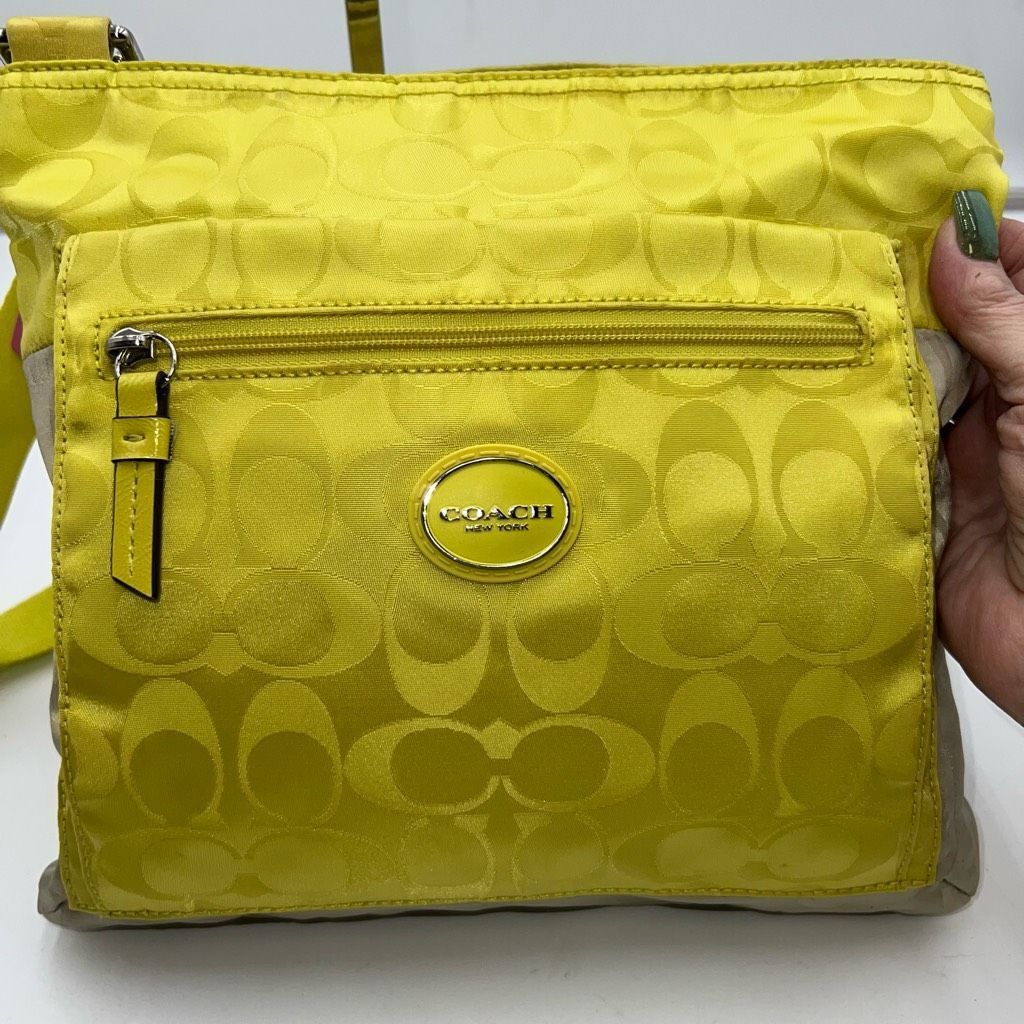 Coach Coach Signature Canvas Colorblock File Bag Size ONE SIZE - 5 Thumbnail