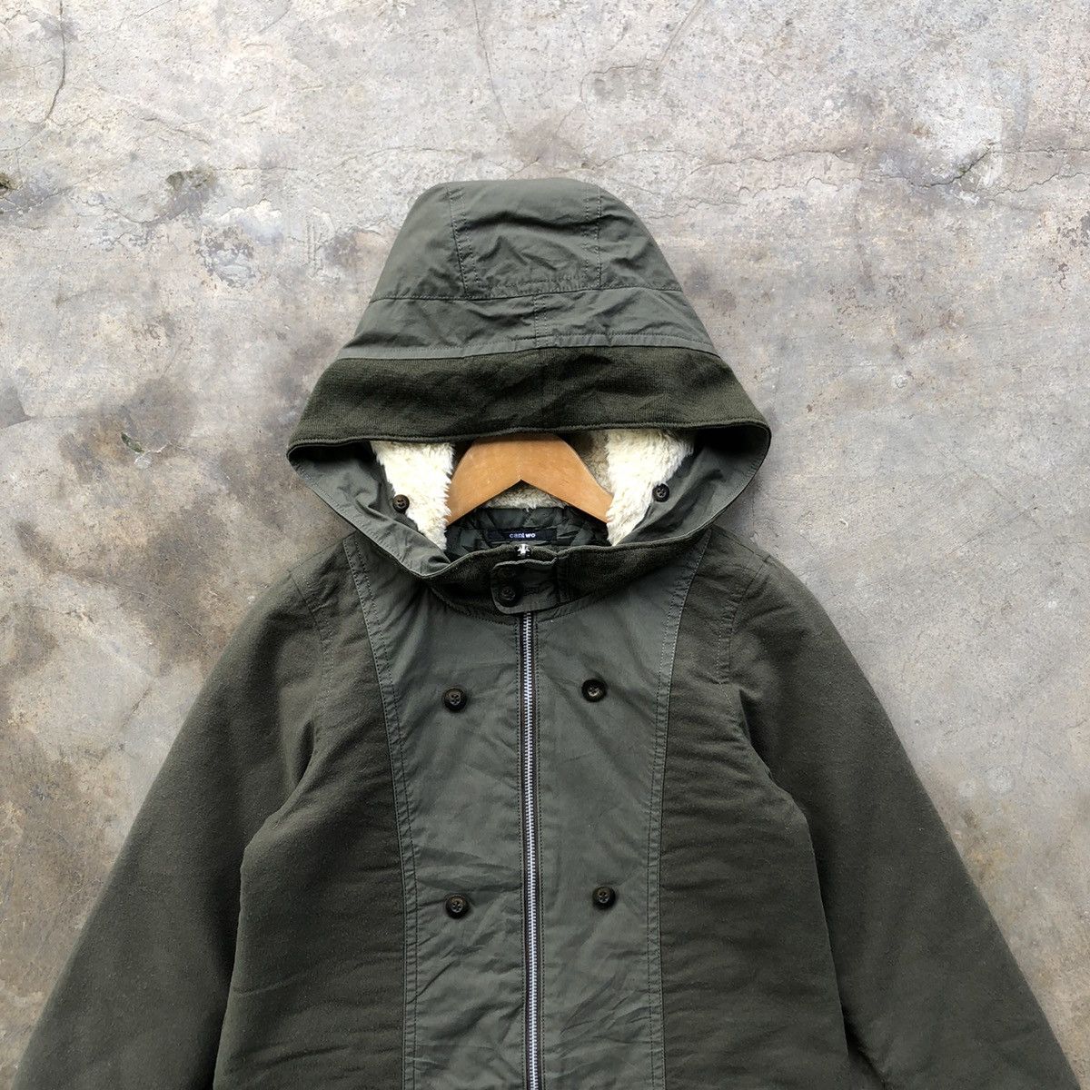 Tornado Mart CANTWO army style parka hooded jacket Size US S / EU 44-46 / 1 - 2 Thumbnail