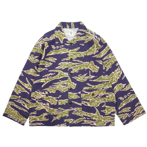 South2 West8 Hunting Shirt Jacket - Tiger Camo | Grailed