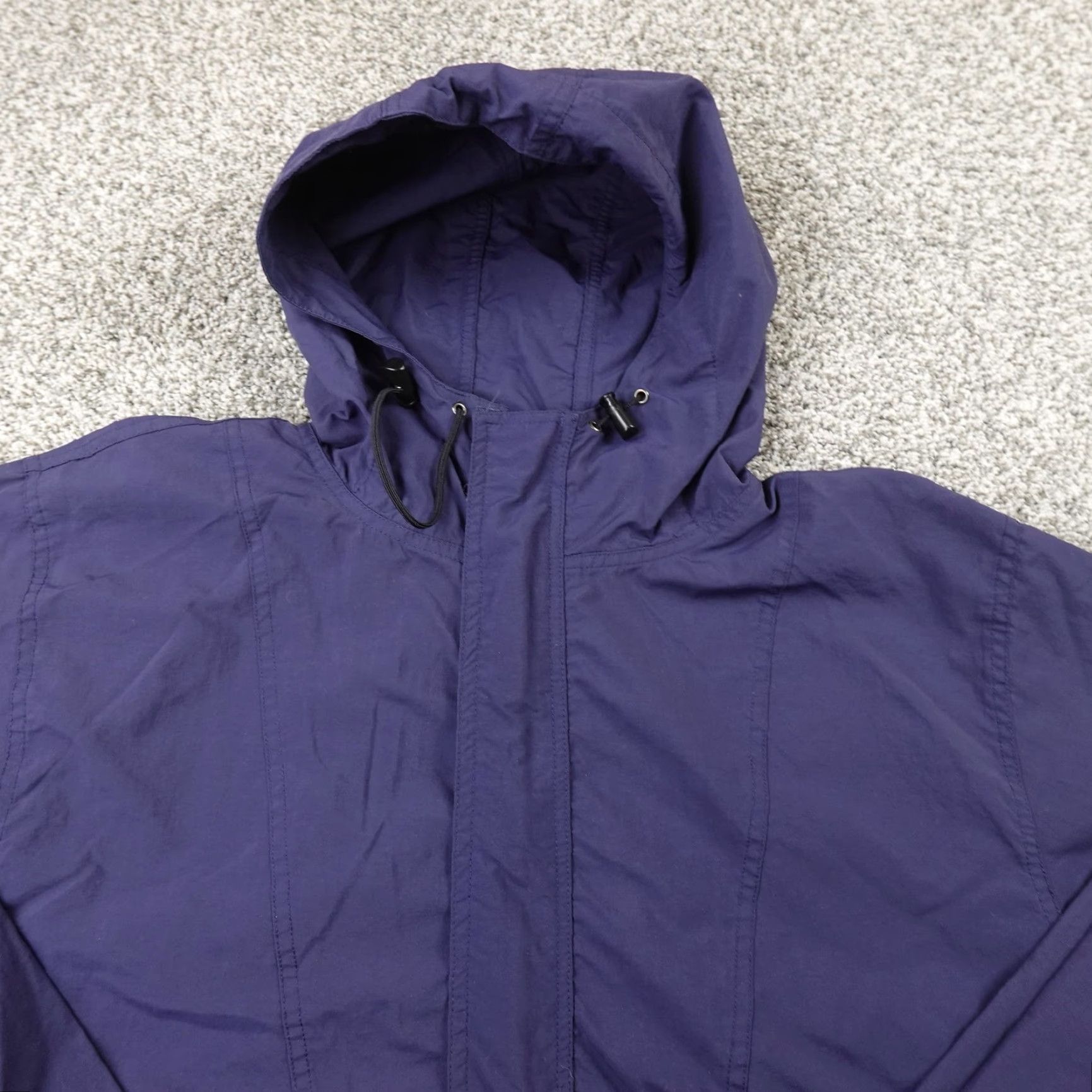 Vintage VINTAGE LL Bean Jacket Mens XLT Anorak Hooded Windbreaker Blue Cotton? Nylon? (adjust to exact original) Size US XL / EU 56 / 4 - 3 Thumbnail